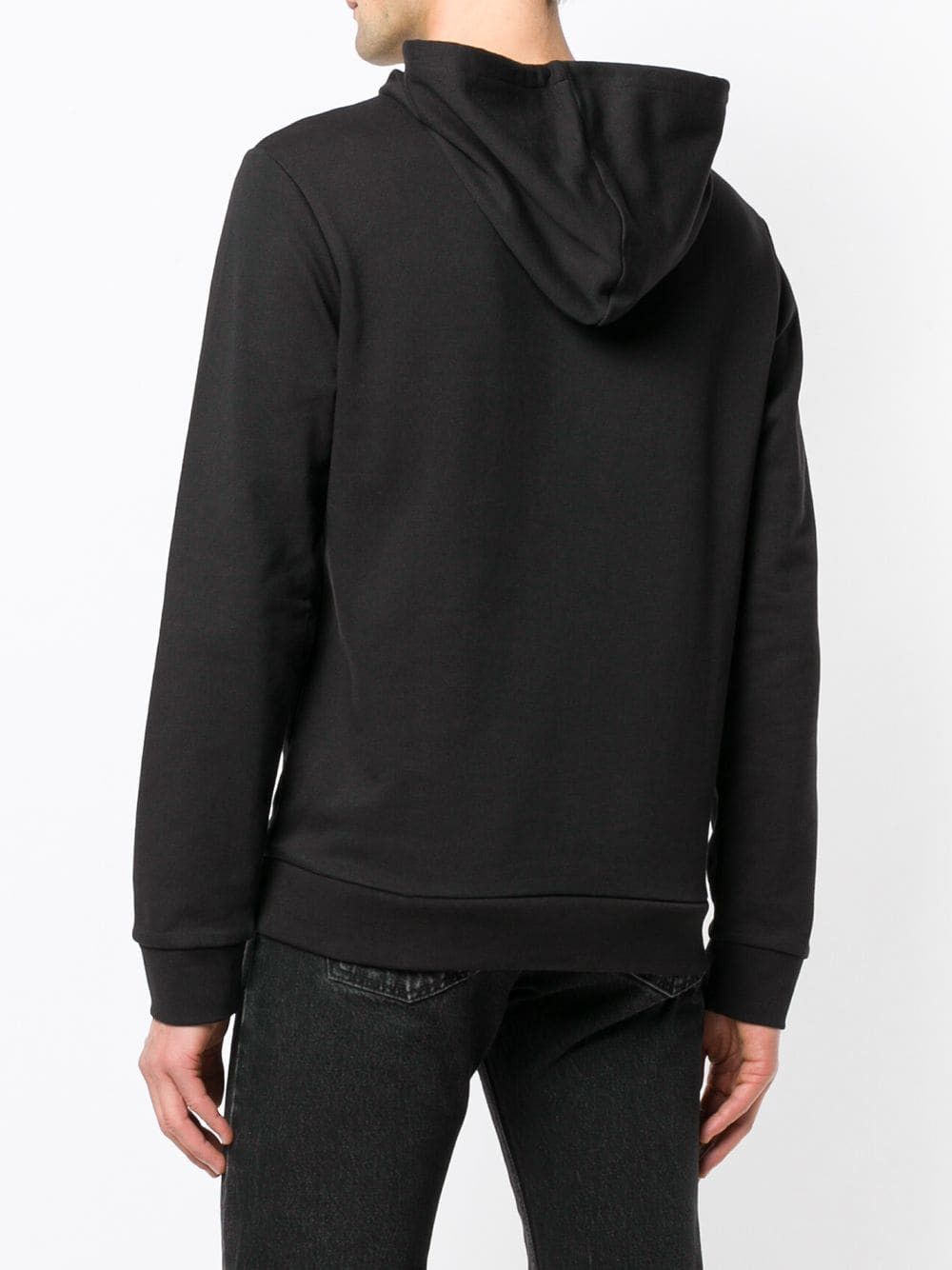A.P.C. $300 RARE Black Band Graphic Hoodie/ Hooded Sweatshirt Small Size US S / EU 44-46 / 1 - 8 Thumbnail