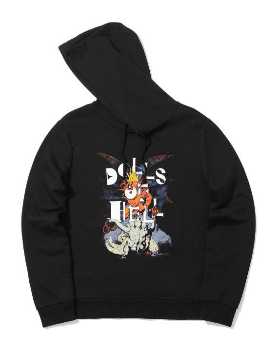 A.P.C. $300 RARE Black Band Graphic Hoodie/ Hooded Sweatshirt Small Size US S / EU 44-46 / 1 - 2 Thumbnail