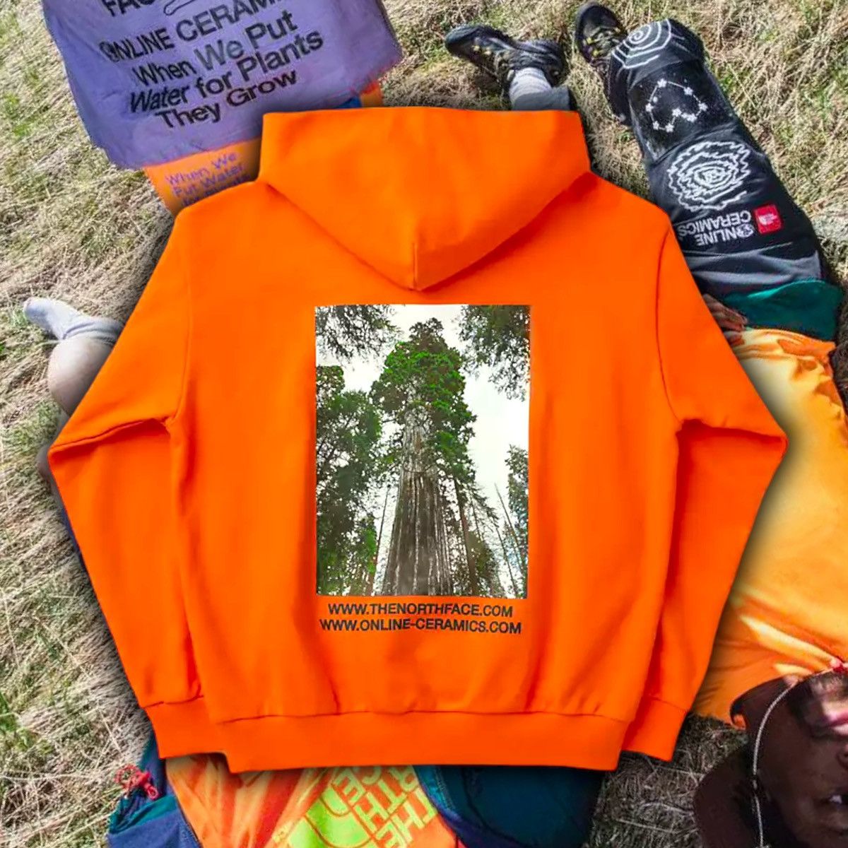 Online Ceramics × The North Face 🆕 The North face x Online Ceramics Hoodie 🍊 Size ONE SIZE - 2 Thumbnail