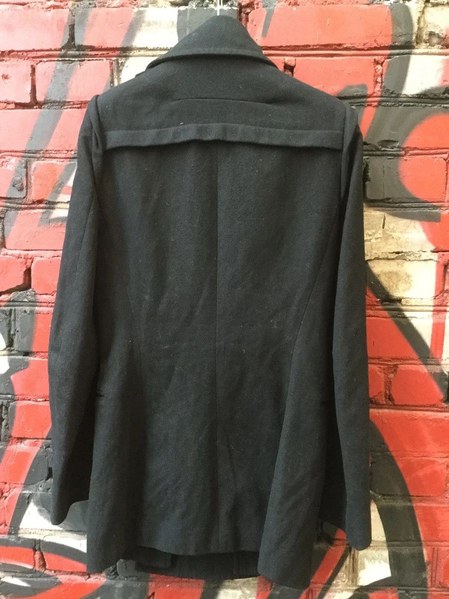 Ann Demeulemeester FW04 fleece, wool & metal heavy coat Size S / US 4 / IT 40 - 3 Thumbnail