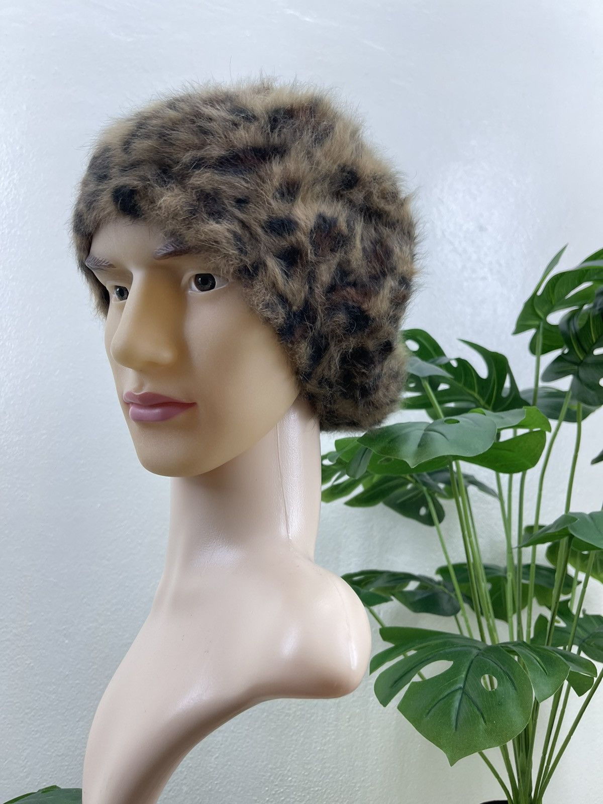 Vintage Vintage Leopard Faux Fur soft Hats Size ONE SIZE - 3 Thumbnail