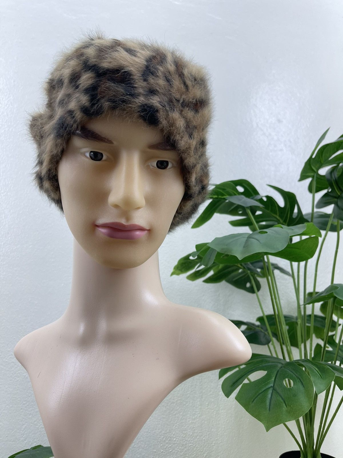 Vintage Vintage Leopard Faux Fur soft Hats Size ONE SIZE - 2 Thumbnail