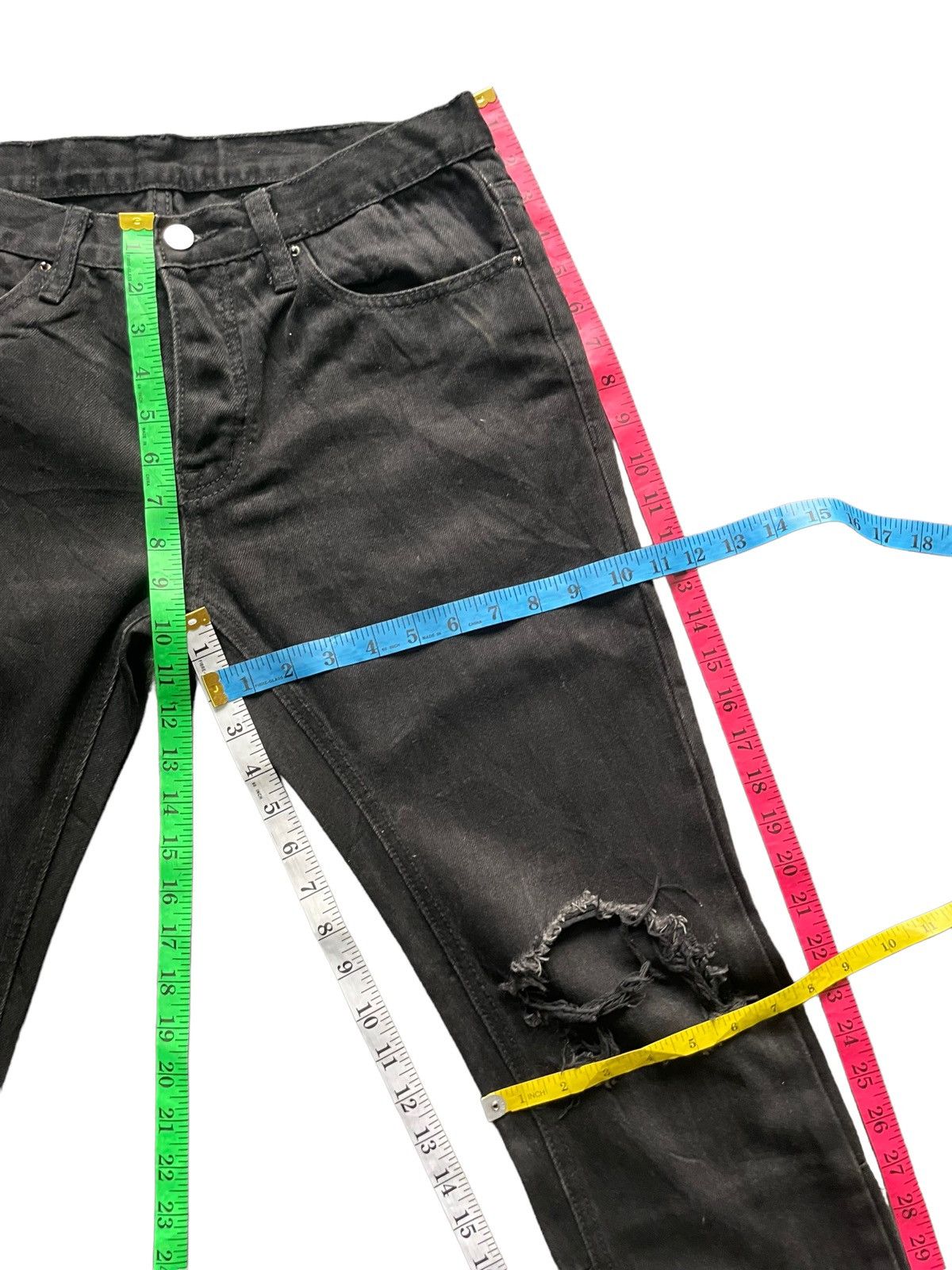 MNML MNML Distresed Denim Size US 33 - 18 Thumbnail