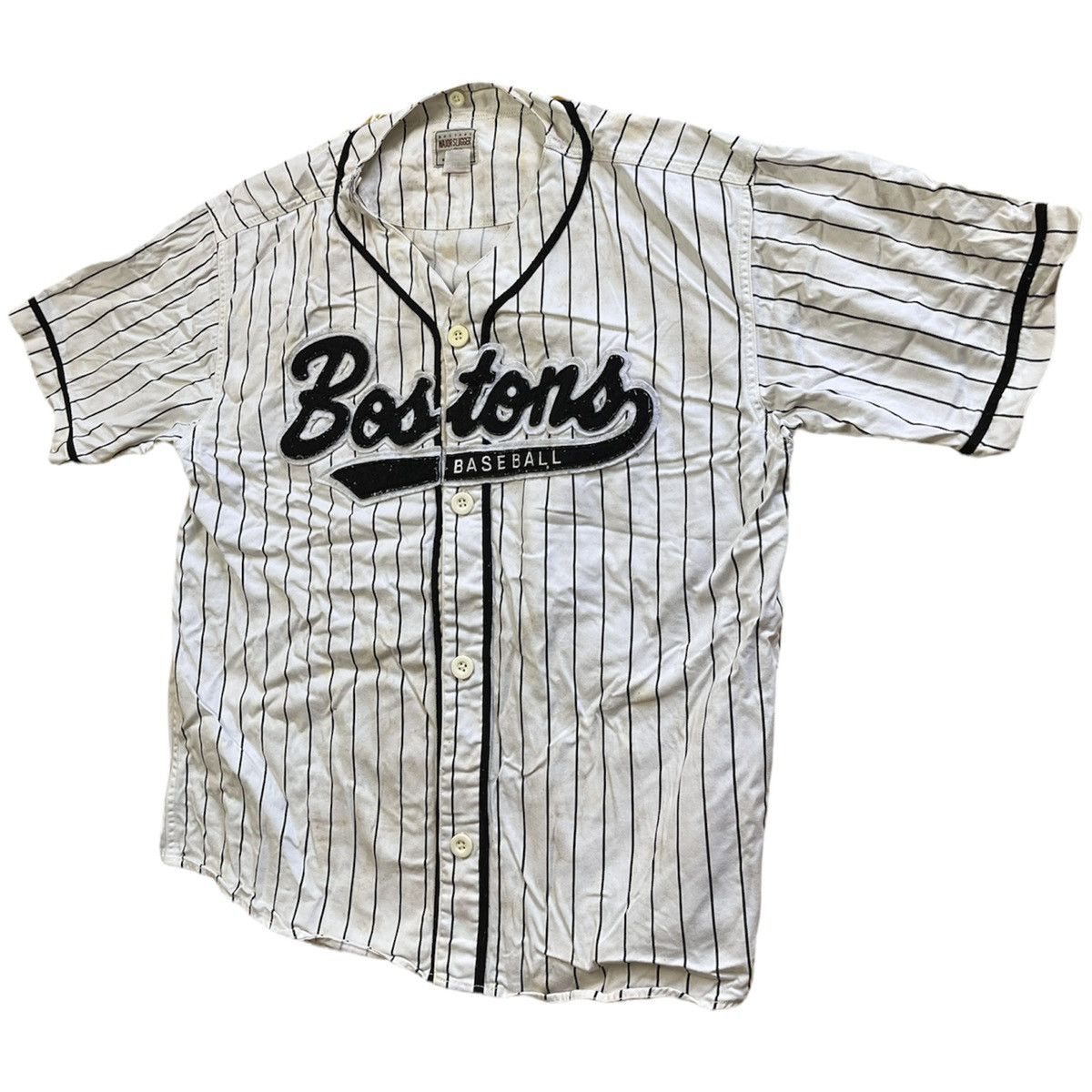 MLB × Vintage BOSTON BASEBALL MAJOR SLUGGER VINTAGE JERSEY 1980s Size US M / EU 48-50 / 2 - 5 Thumbnail
