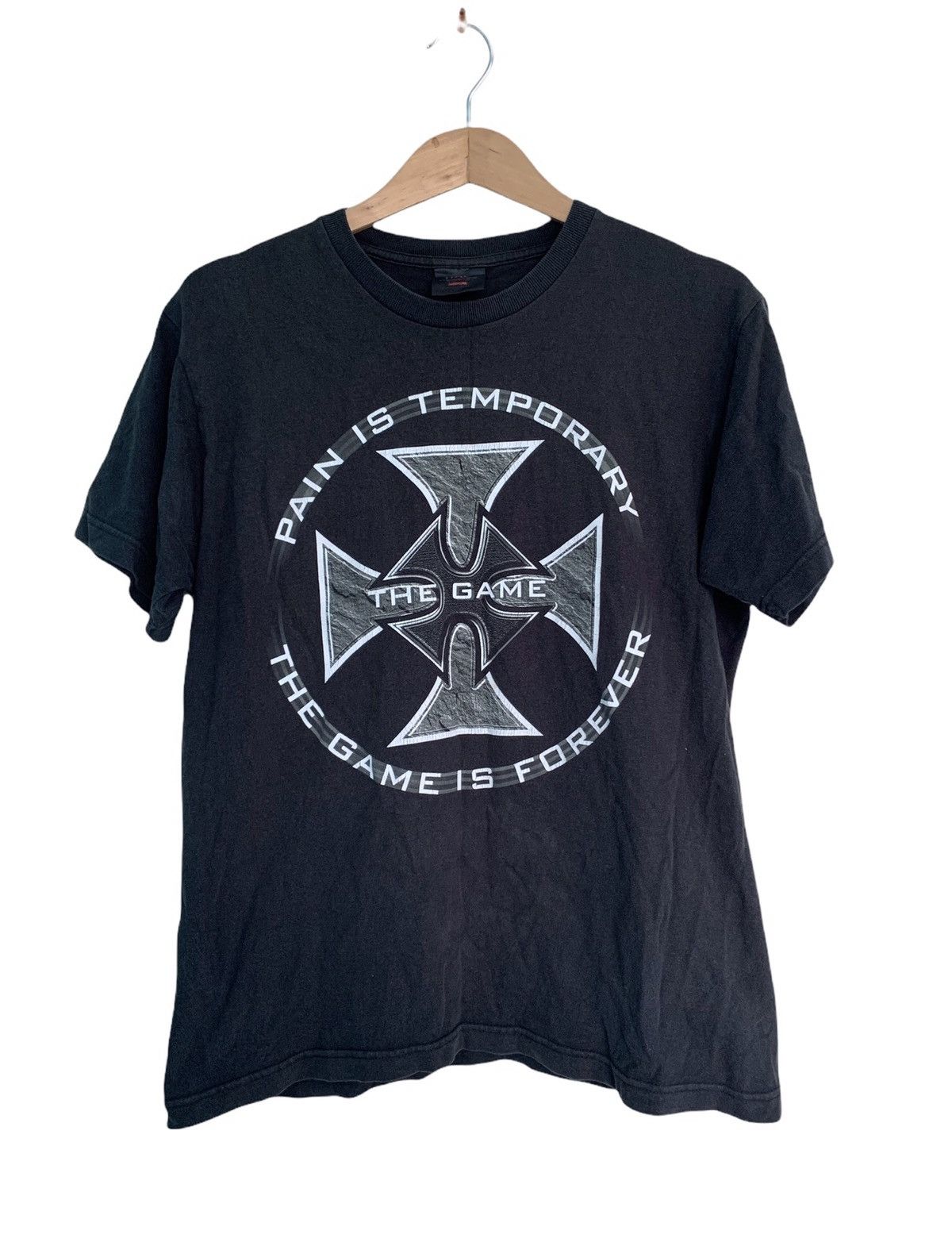 Vintage × WWE × WWF Vintage WWE The Game Pain Is Temporary Size US M / EU 48-50 / 2 - 1 Thumbnail