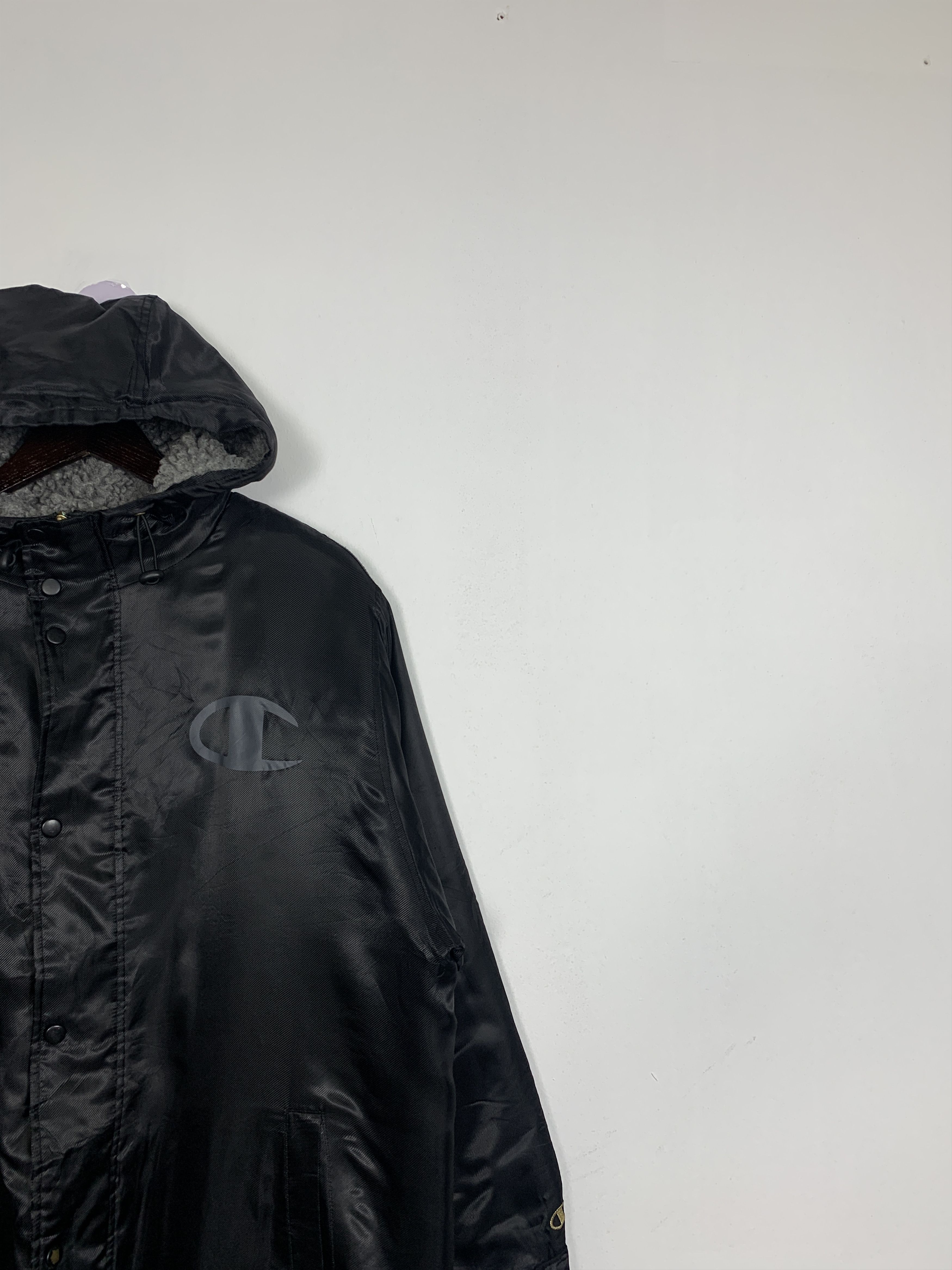 Champion Vintage Champion Sherpa Zip Up Hoodie Long Jacket J0868 Size US M / EU 48-50 / 2 - 4 Thumbnail