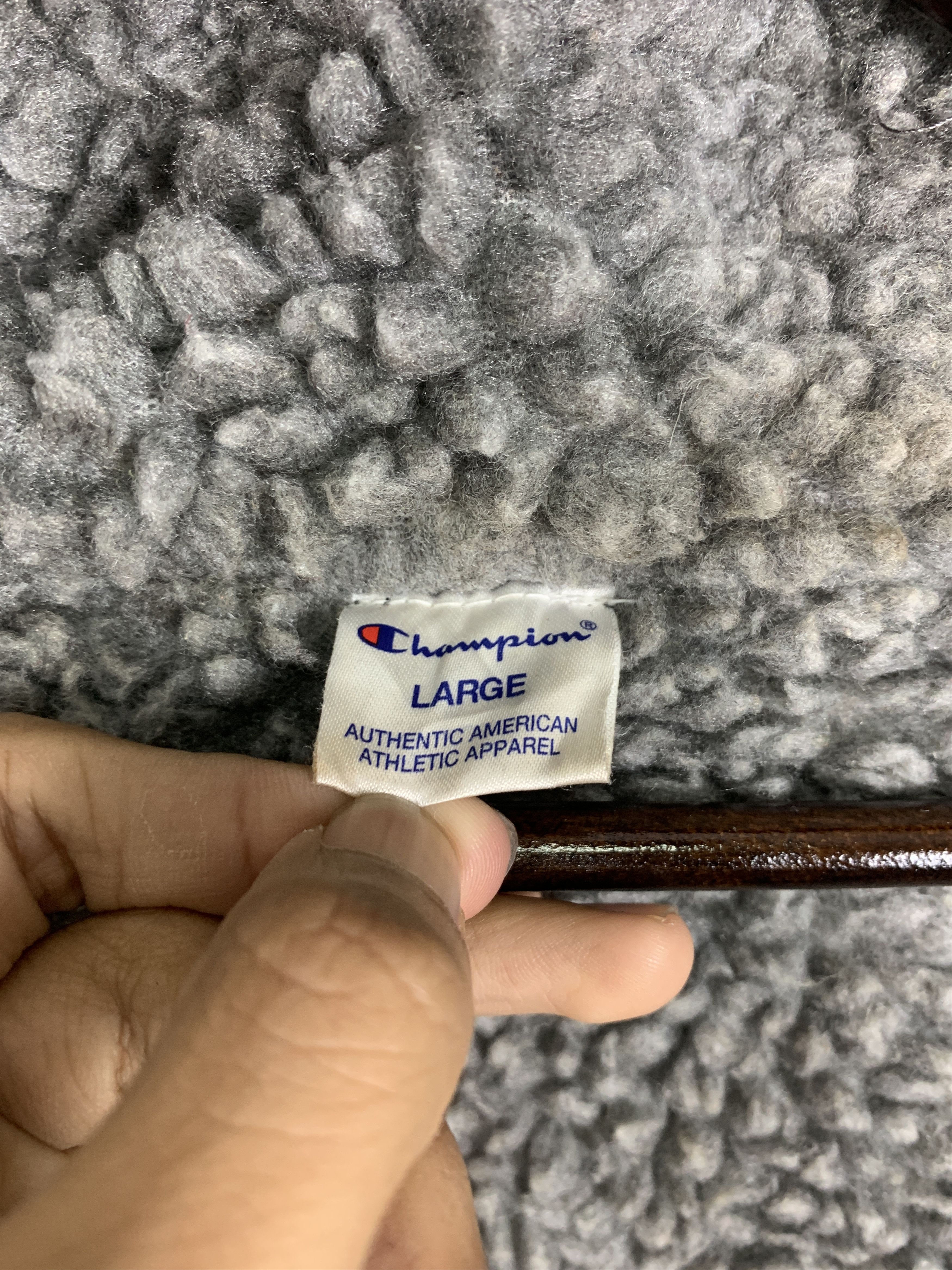 Champion Vintage Champion Sherpa Zip Up Hoodie Long Jacket J0868 Size US M / EU 48-50 / 2 - 18 Thumbnail