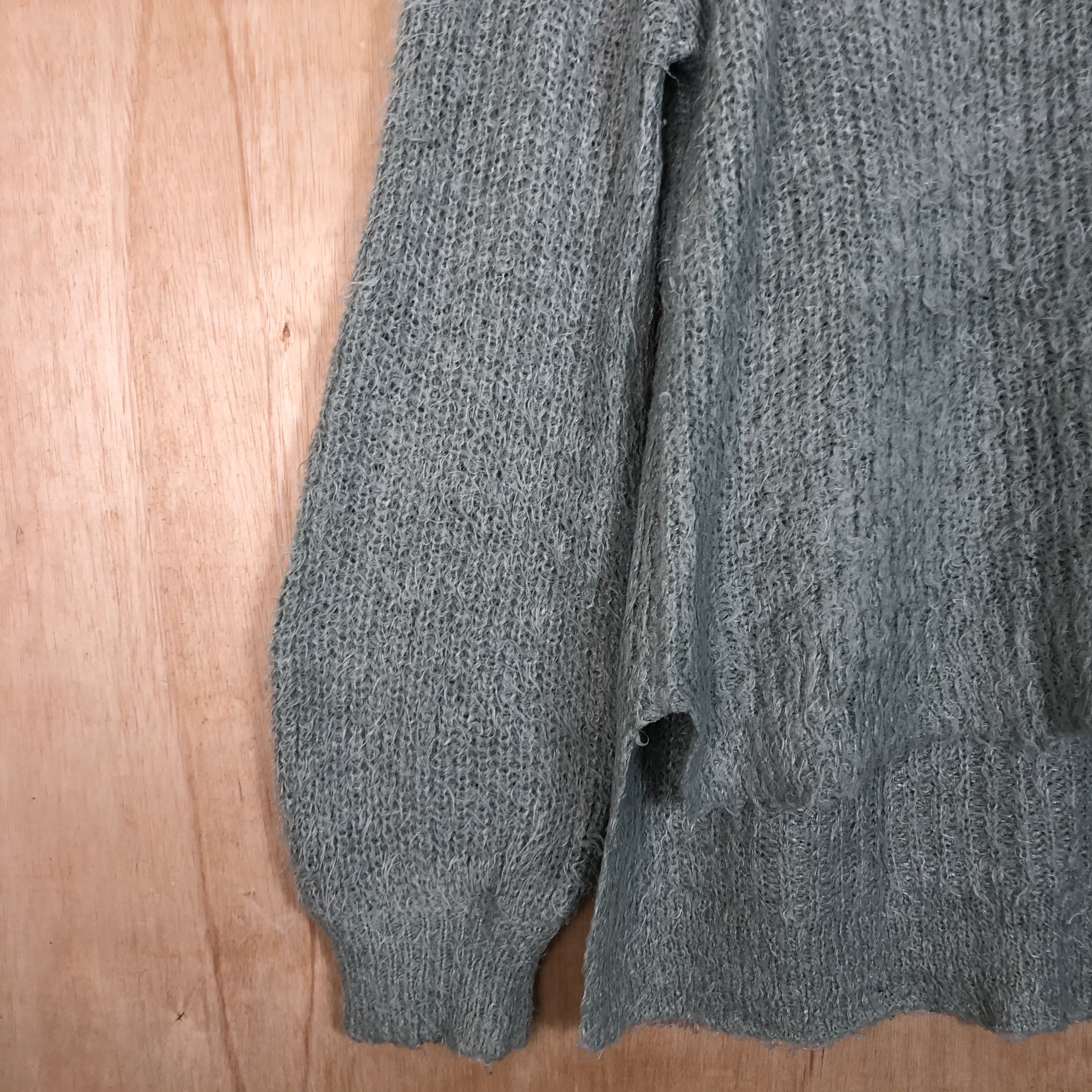 Vintage DLL Earth Music & ecology mint Mohair shaggy Knitwear #c071 Size US M / EU 48-50 / 2 - 7 Thumbnail