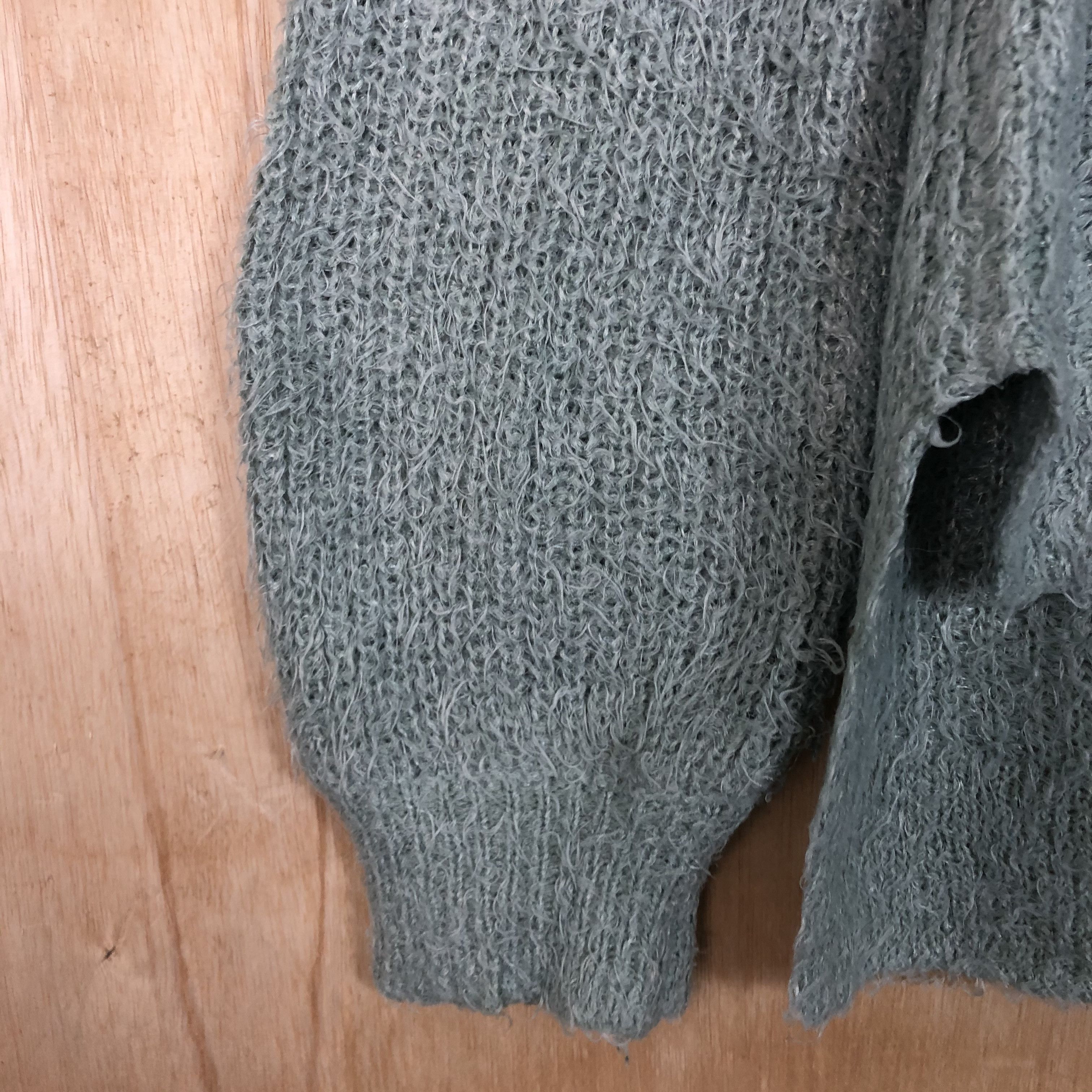 Vintage DLL Earth Music & ecology mint Mohair shaggy Knitwear #c071 Size US M / EU 48-50 / 2 - 6 Thumbnail