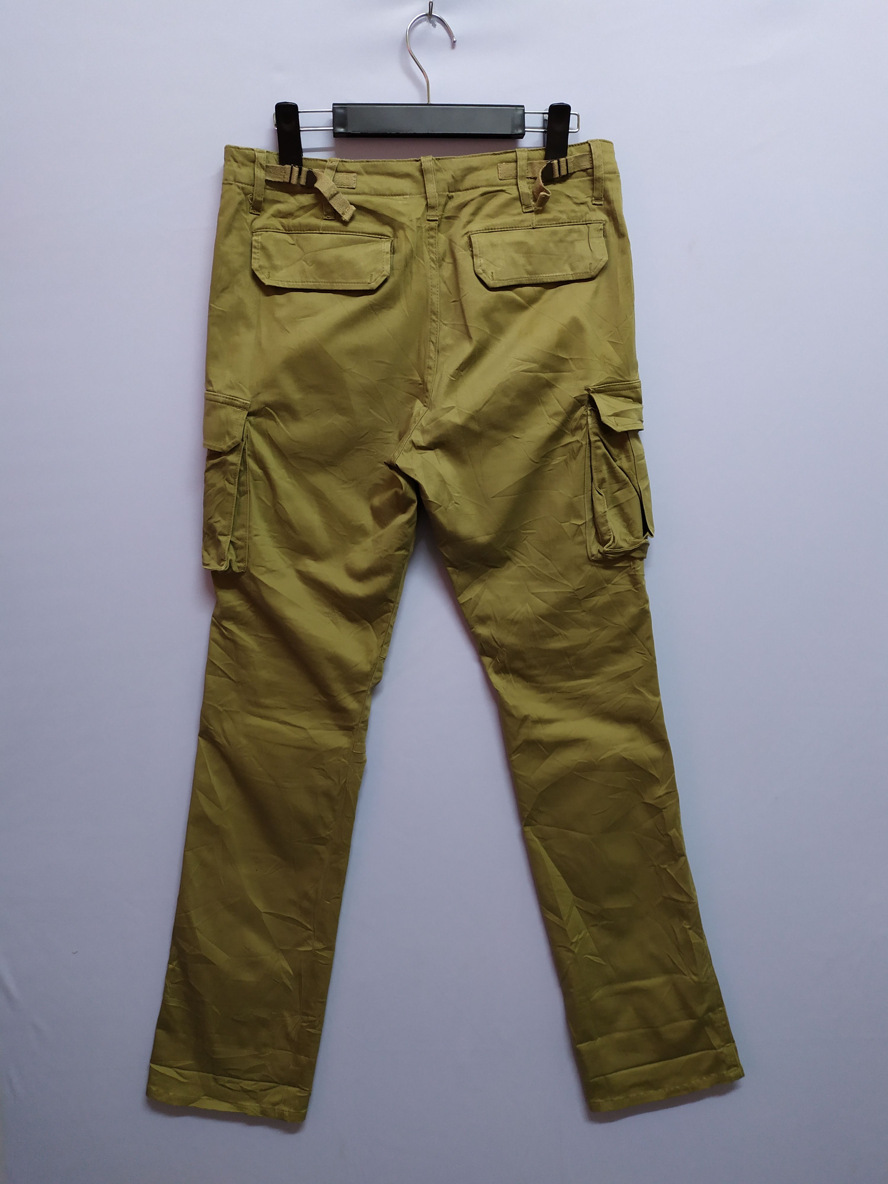 Japanese Brand Green Label Relaxing Cargo Pants Multipocket Utility Pant Size US 30 / EU 46 - 14 Thumbnail