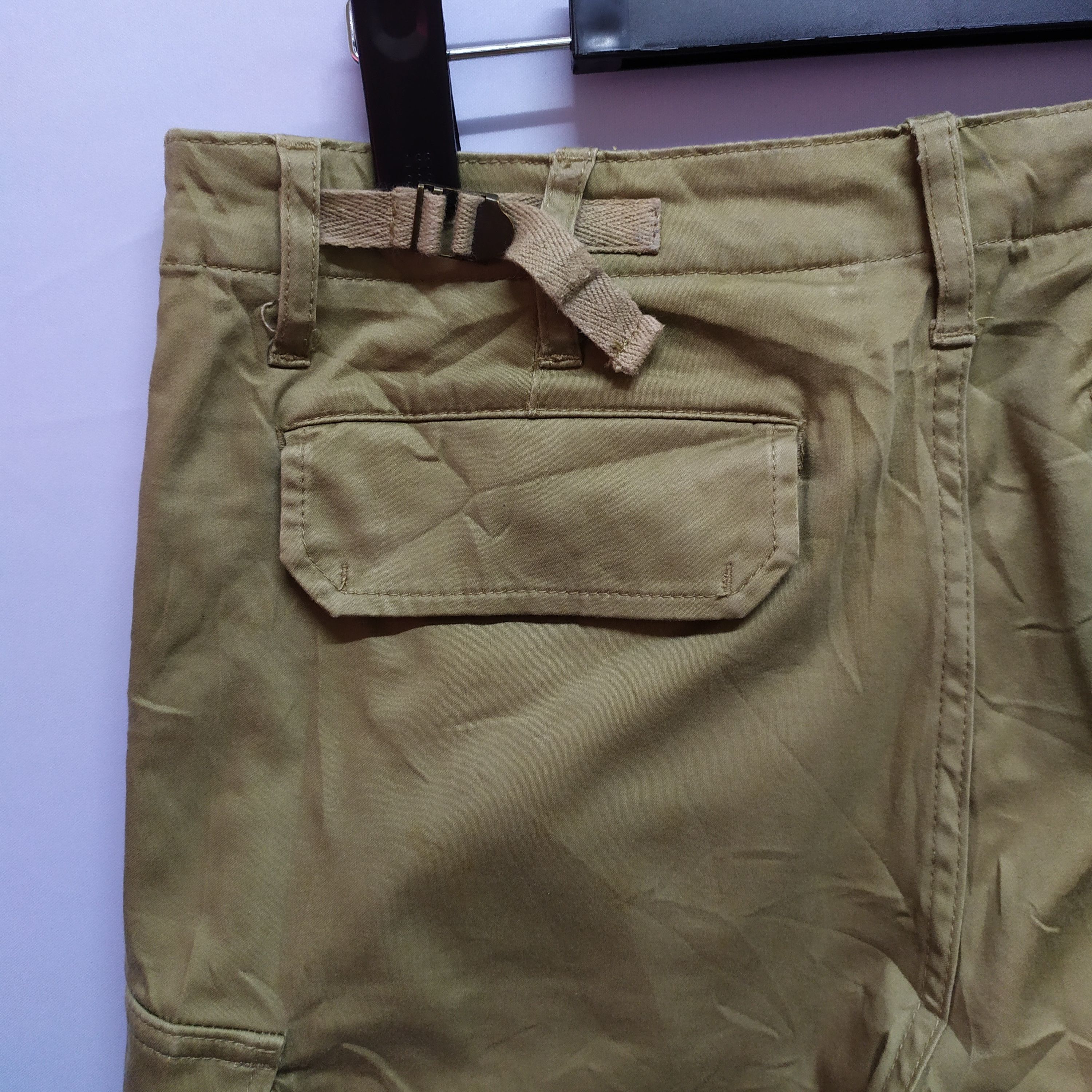 Japanese Brand Green Label Relaxing Cargo Pants Multipocket Utility Pant Size US 30 / EU 46 - 11 Thumbnail