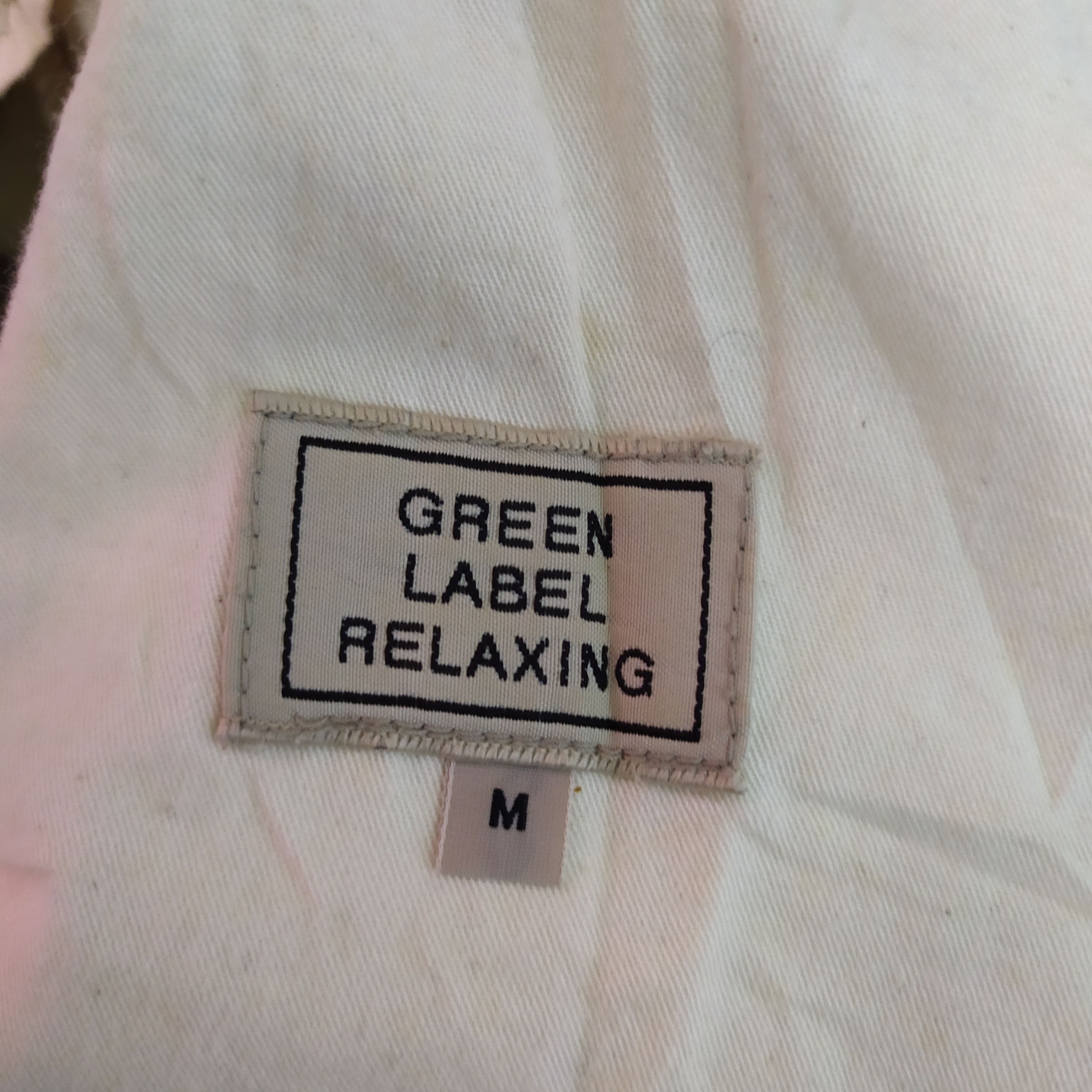 Japanese Brand Green Label Relaxing Cargo Pants Multipocket Utility Pant Size US 30 / EU 46 - 16 Thumbnail