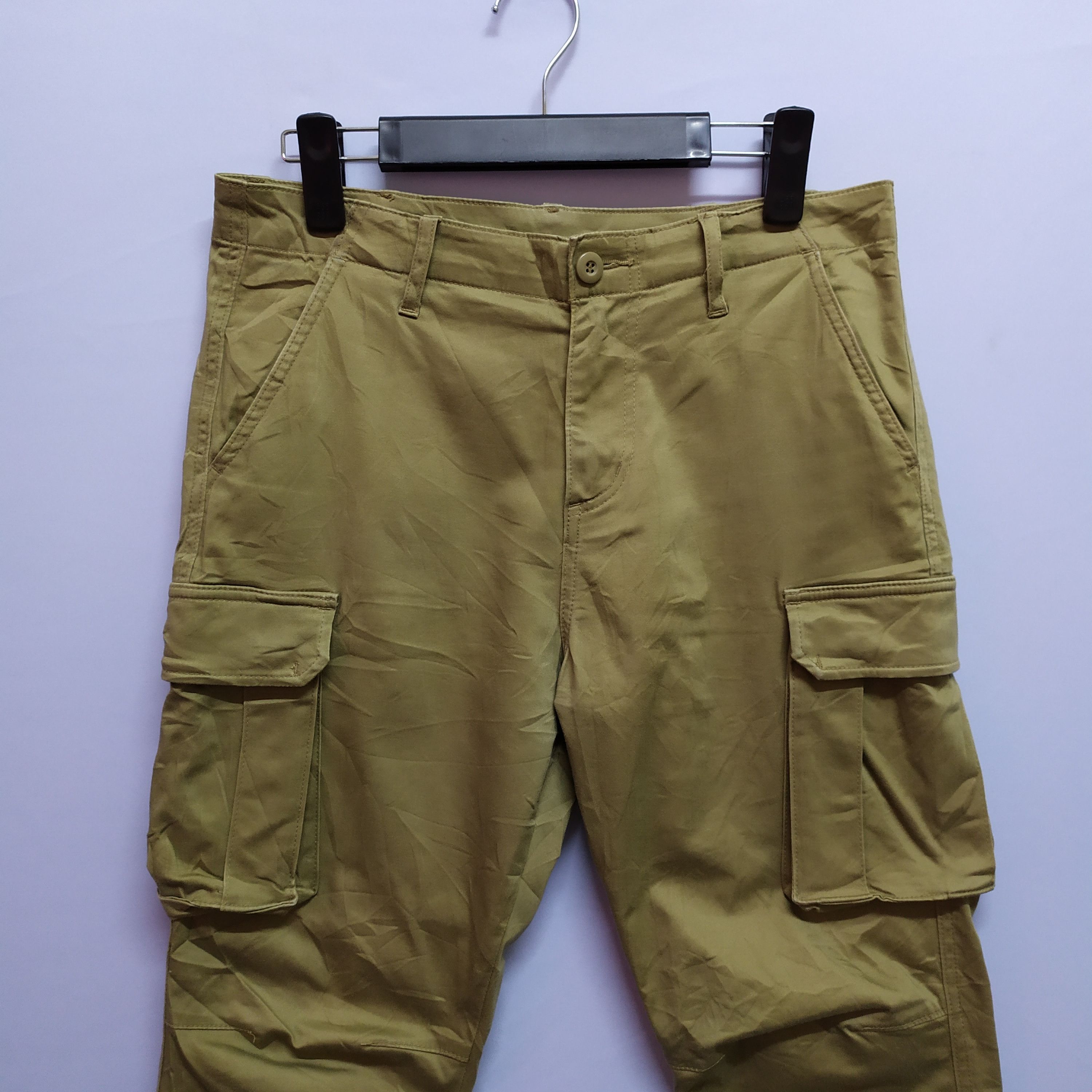 Japanese Brand Green Label Relaxing Cargo Pants Multipocket Utility Pant Size US 30 / EU 46 - 5 Thumbnail