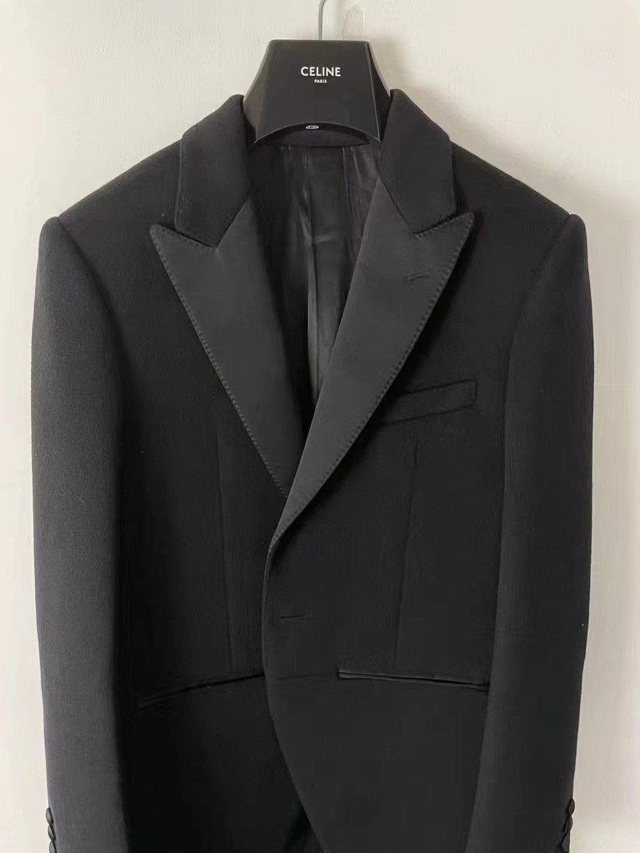 Hedi Slimane × Saint Laurent Paris 19FW Cashmere Tail Coat Sz44 Size US M / EU 48-50 / 2 - 4 Thumbnail