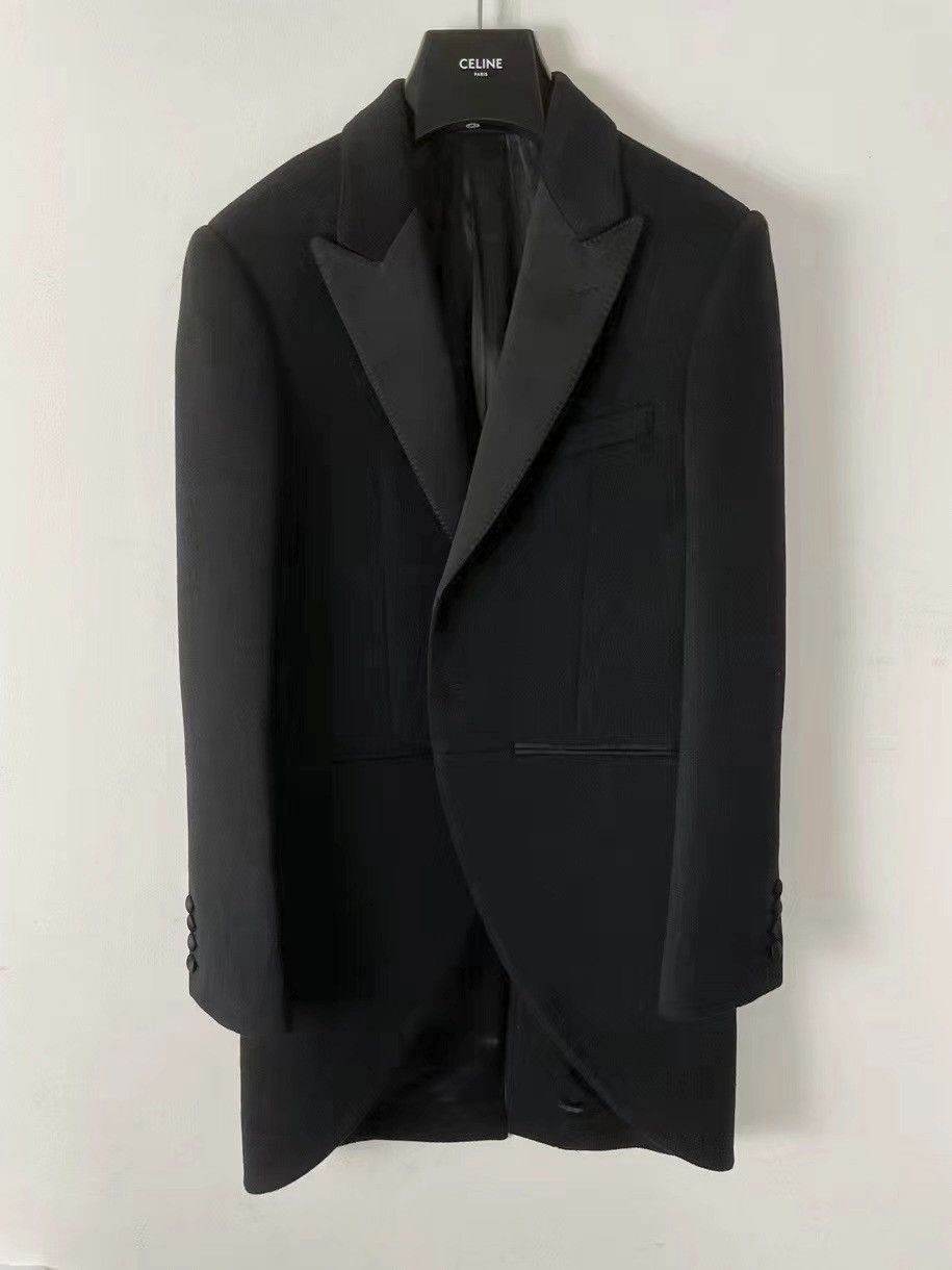 Hedi Slimane × Saint Laurent Paris 19FW Cashmere Tail Coat Sz44 Size US M / EU 48-50 / 2 - 3 Thumbnail