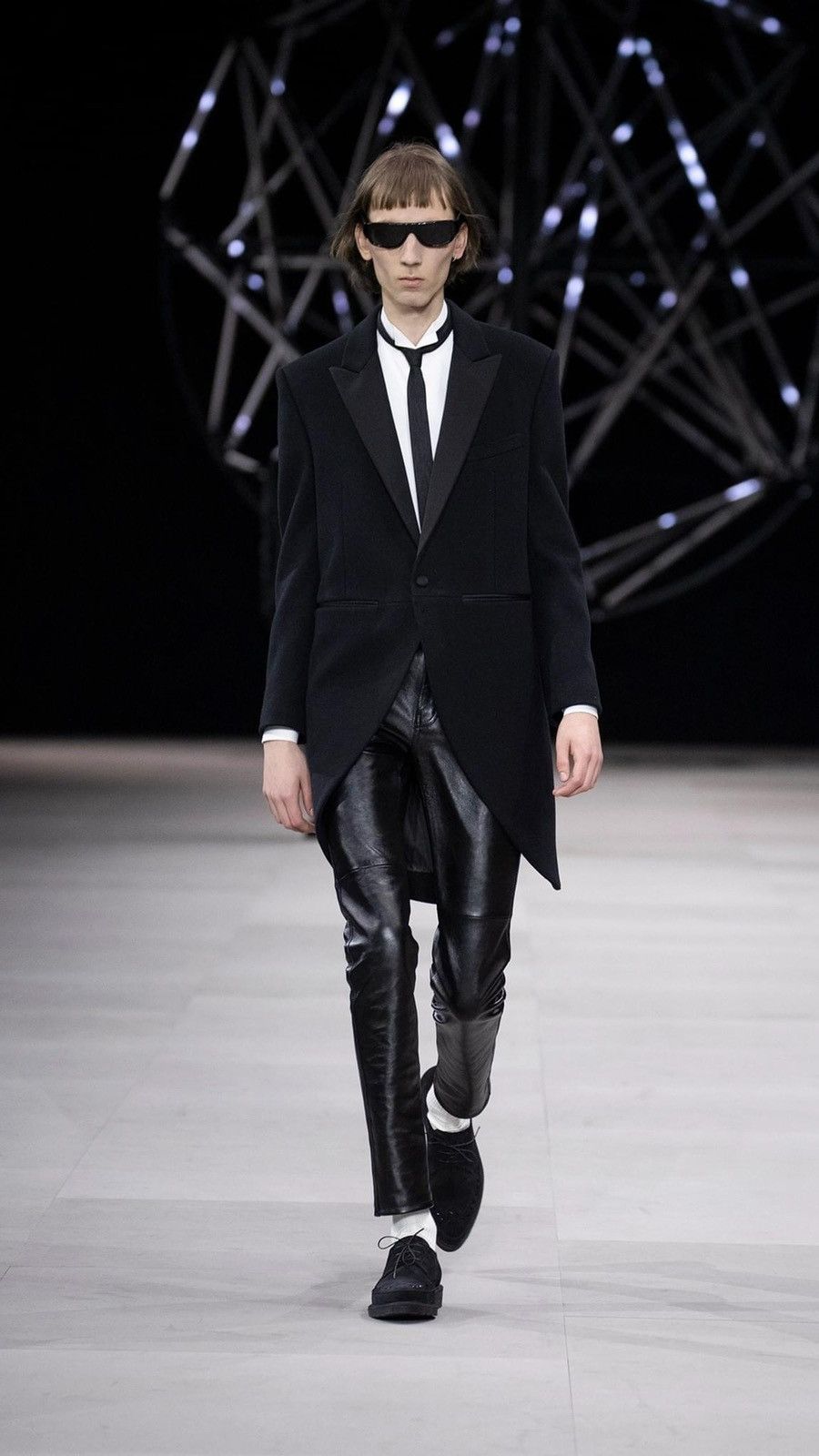 Hedi Slimane × Saint Laurent Paris 19FW Cashmere Tail Coat Sz44 Size US M / EU 48-50 / 2 - 11 Thumbnail