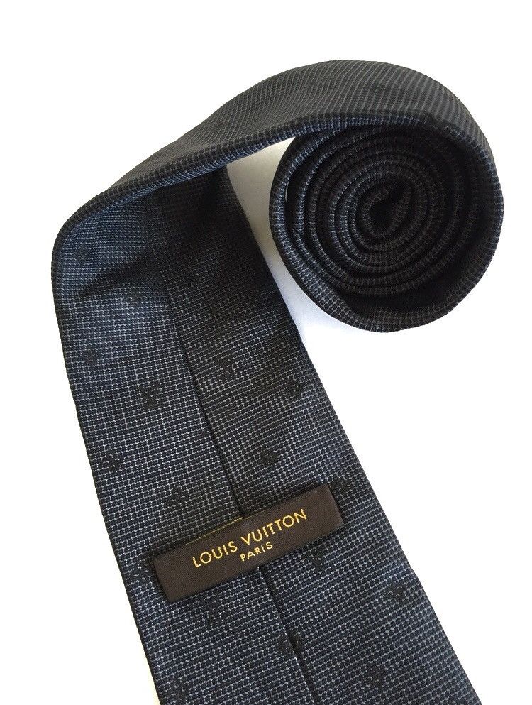 Louis Vuitton LOUIS VUITTON 100% SILK MONOGRAM TIES Size ONE SIZE - 6 Thumbnail