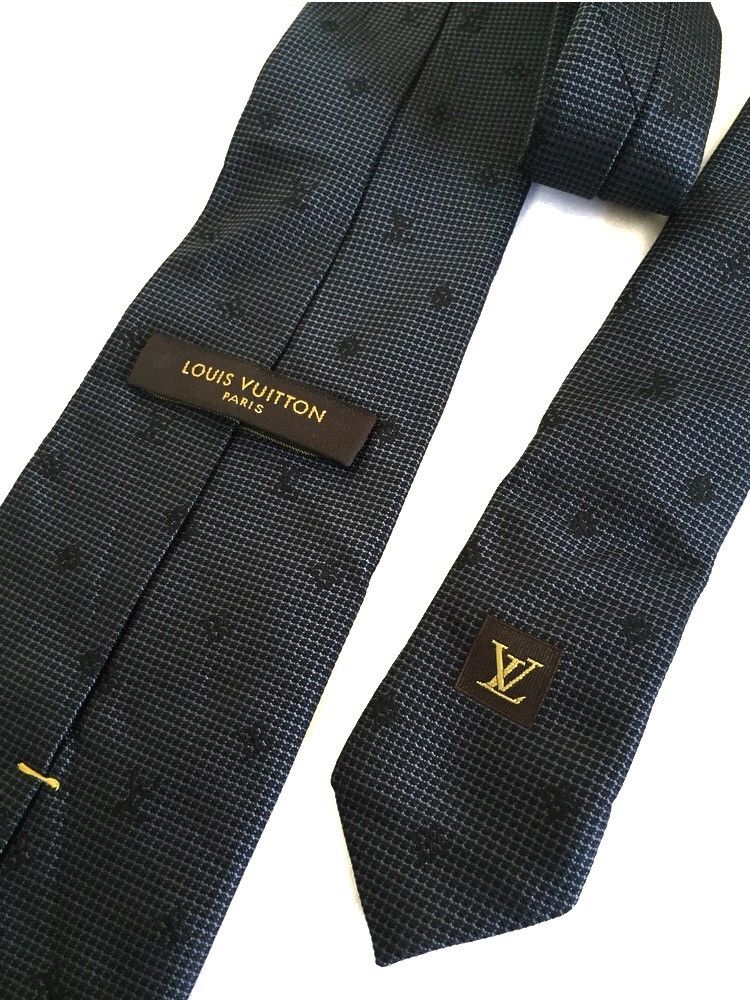 Louis Vuitton LOUIS VUITTON 100% SILK MONOGRAM TIES Size ONE SIZE - 7 Thumbnail