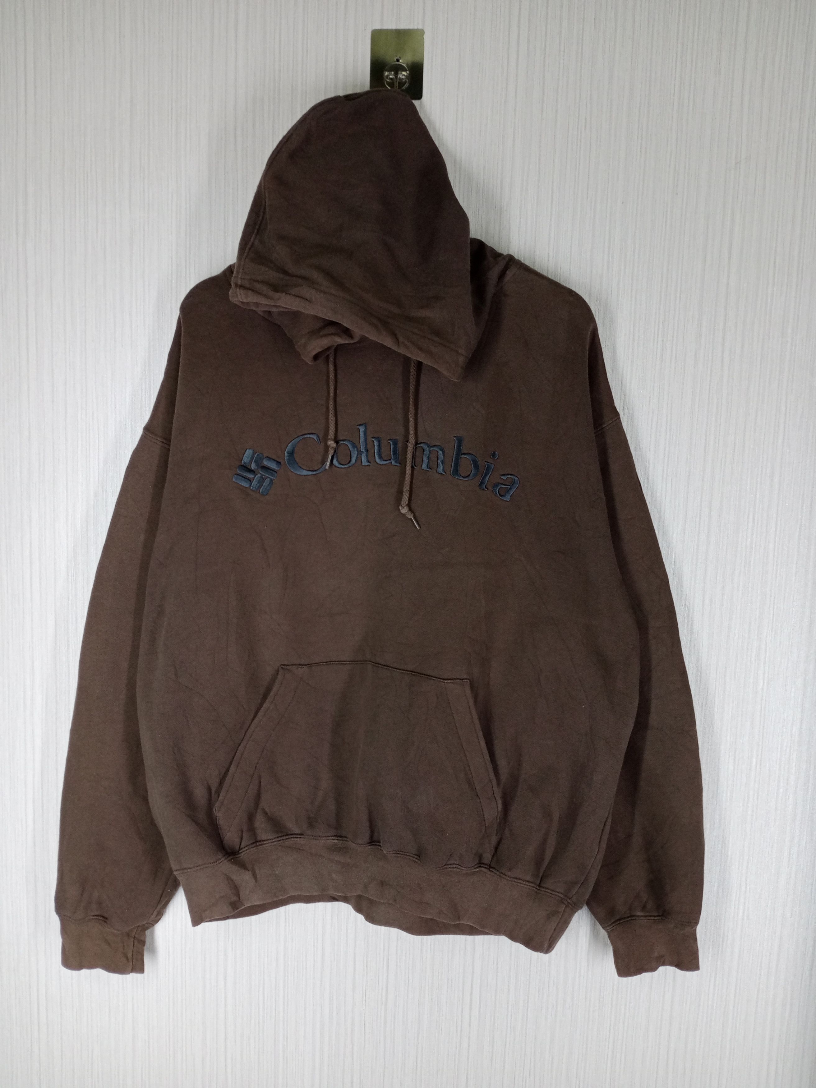 Columbia × Vintage Vintage Columbia Hoodie Embroidery Sweatshirt Size US XL / EU 56 / 4 - 3 Thumbnail