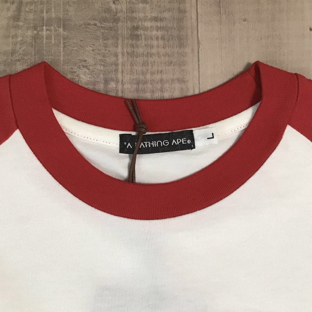 Bape × Nigo × Swarovski BAPE × Swarovski KISS logo three-quarter sleeve T-shirt Size US L / EU 52-54 / 3 - 8 Thumbnail