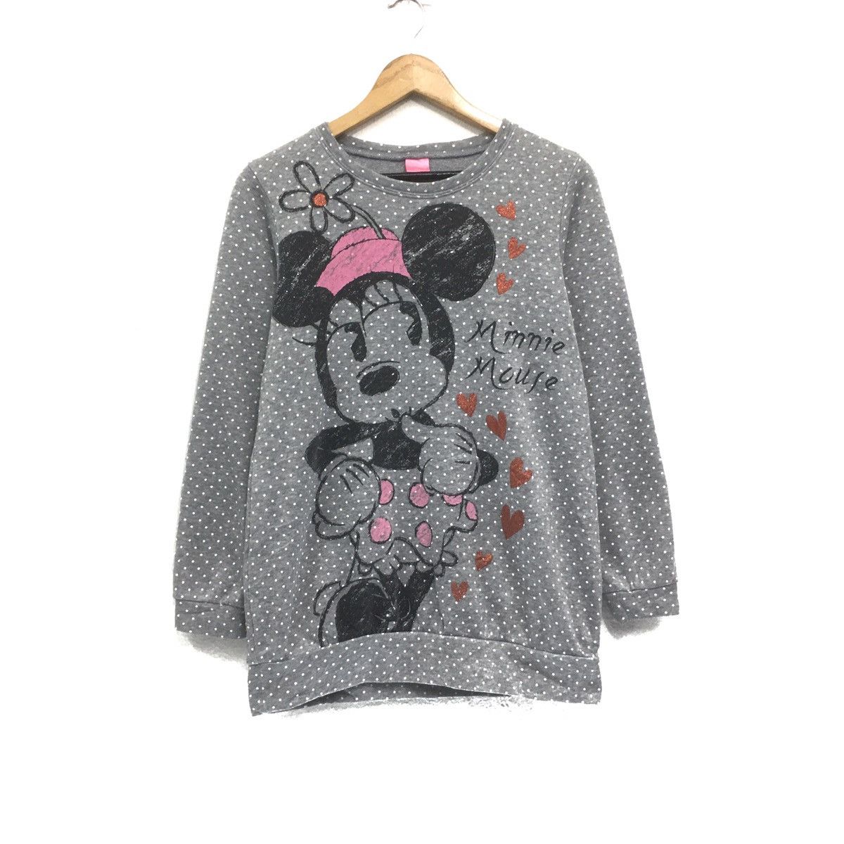 Cartoon Network × Disney × Mickey Mouse Minnie Mouse Sweatshirt Crewneck Biglogo Minie Mouse Size US M / EU 48-50 / 2 - 1 Thumbnail