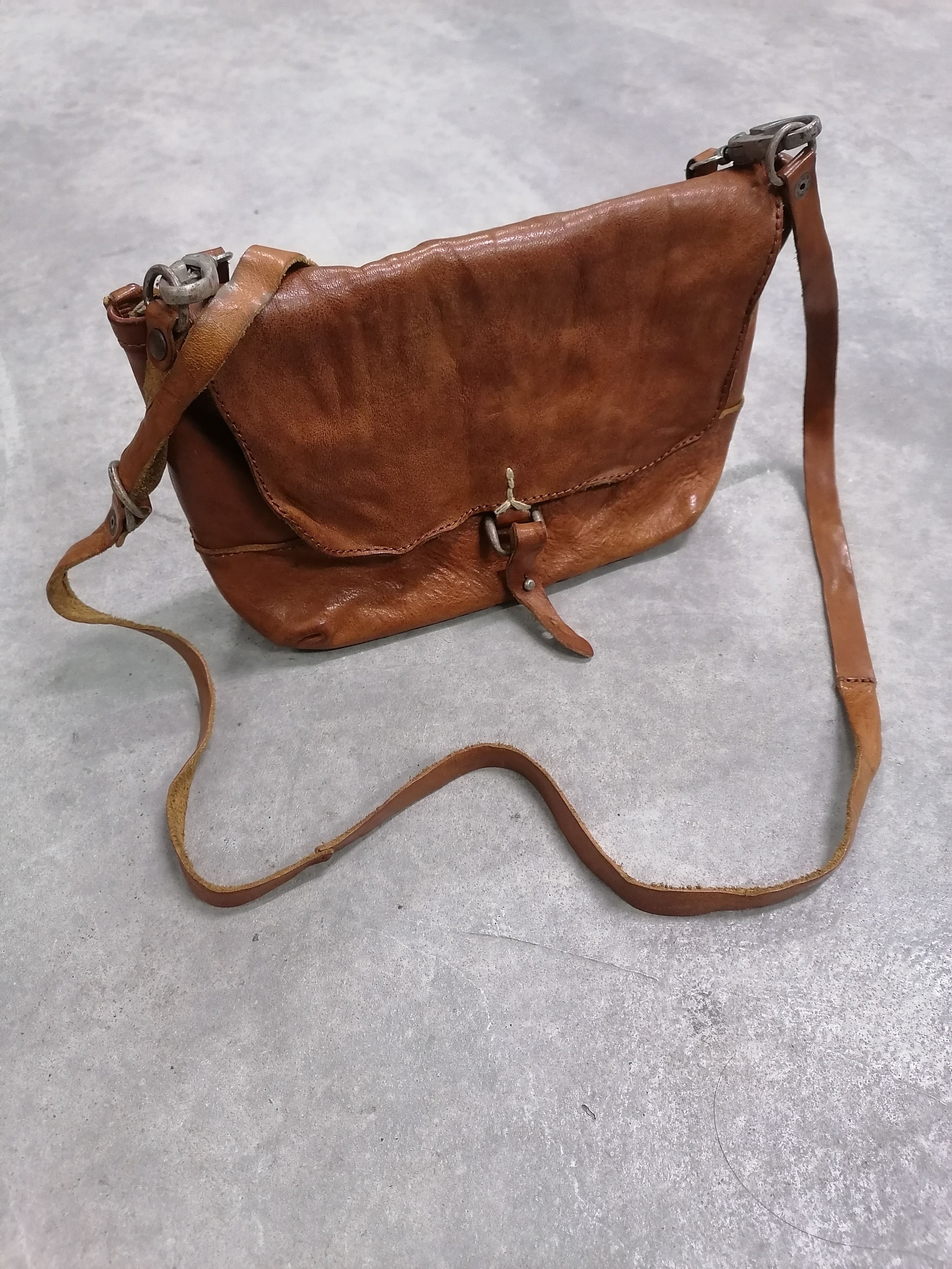 Genuine Leather Tideways Belly Series Real Leather Crossbody / Sling Bag Size ONE SIZE - 2 Thumbnail