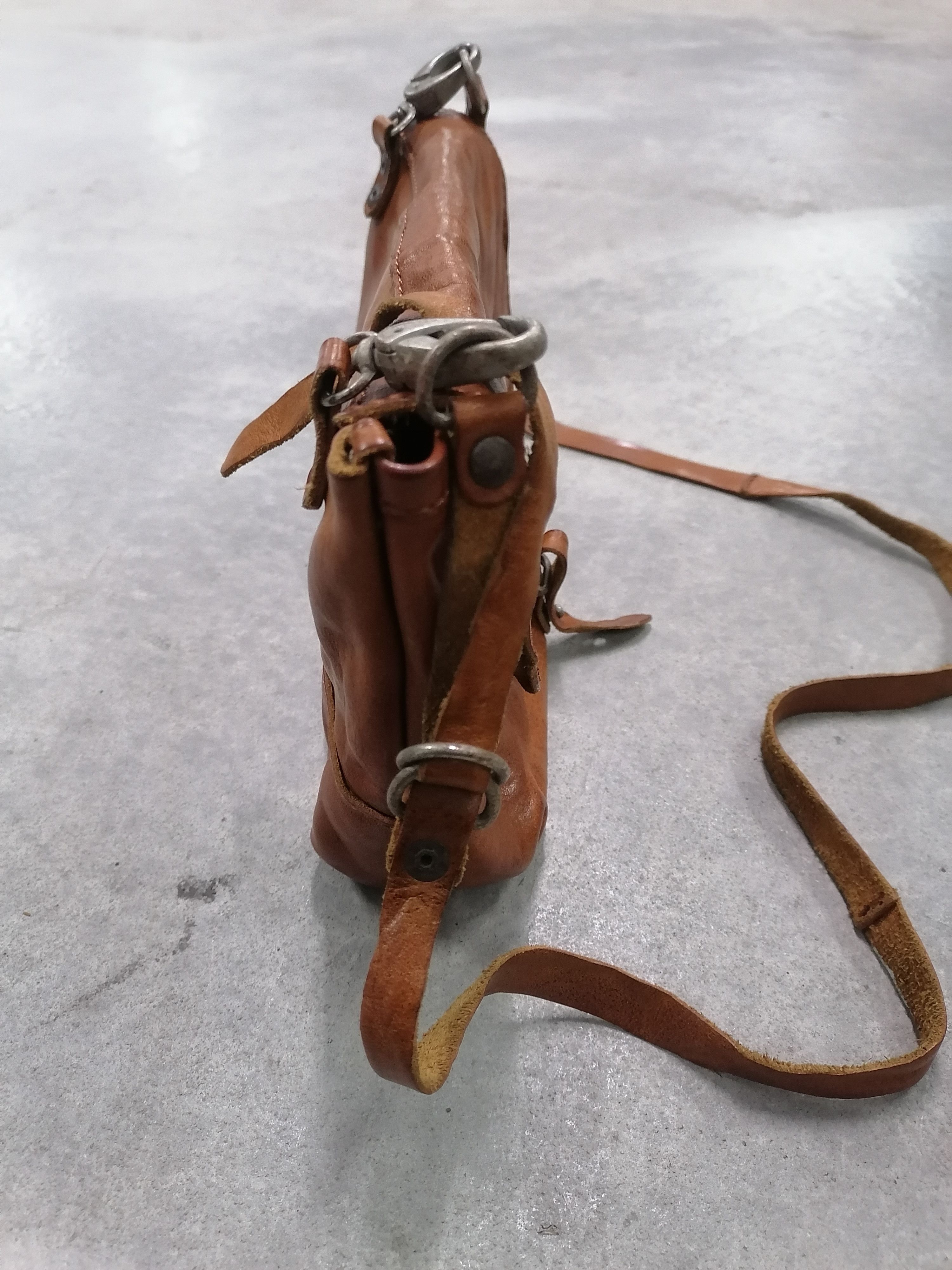 Genuine Leather Tideways Belly Series Real Leather Crossbody / Sling Bag Size ONE SIZE - 4 Thumbnail