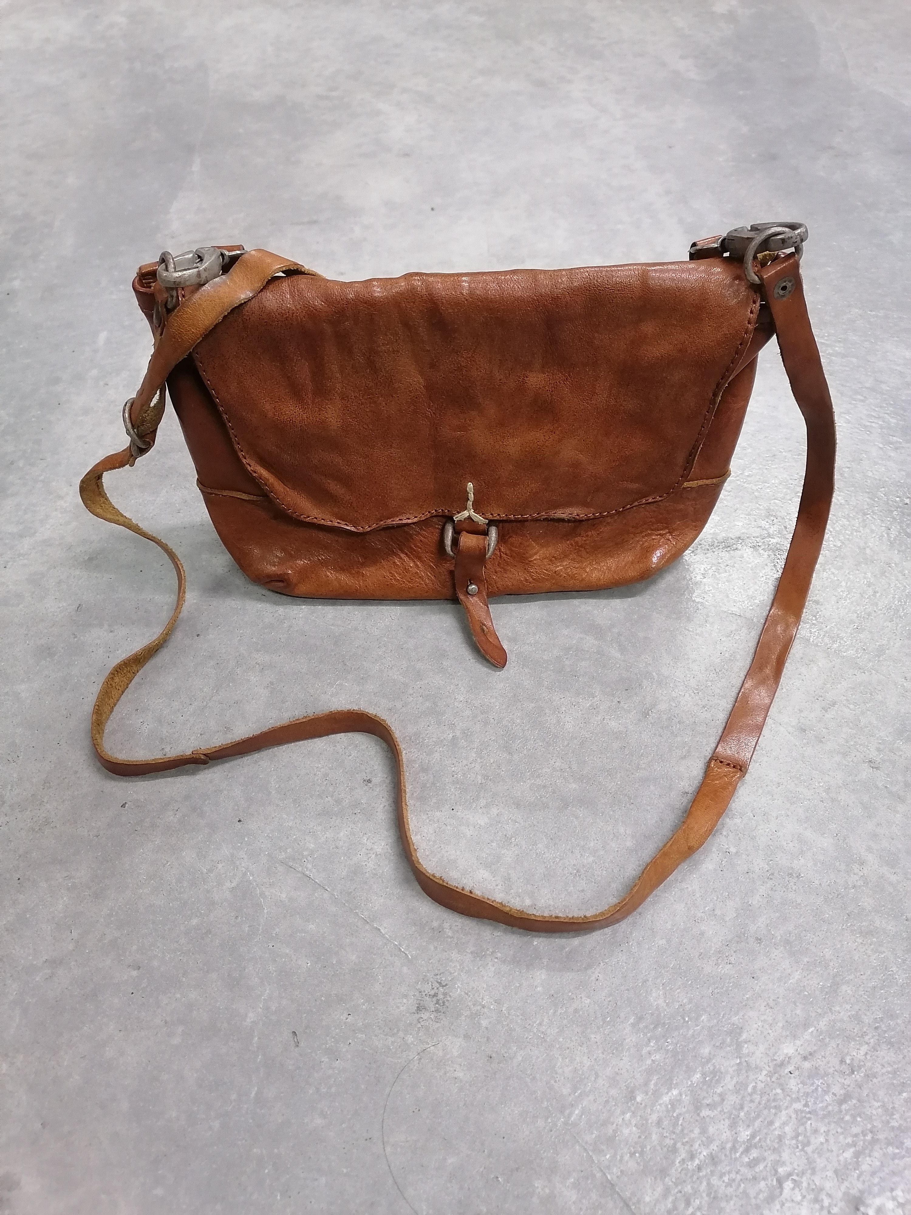 Genuine Leather Tideways Belly Series Real Leather Crossbody / Sling Bag Size ONE SIZE - 3 Thumbnail