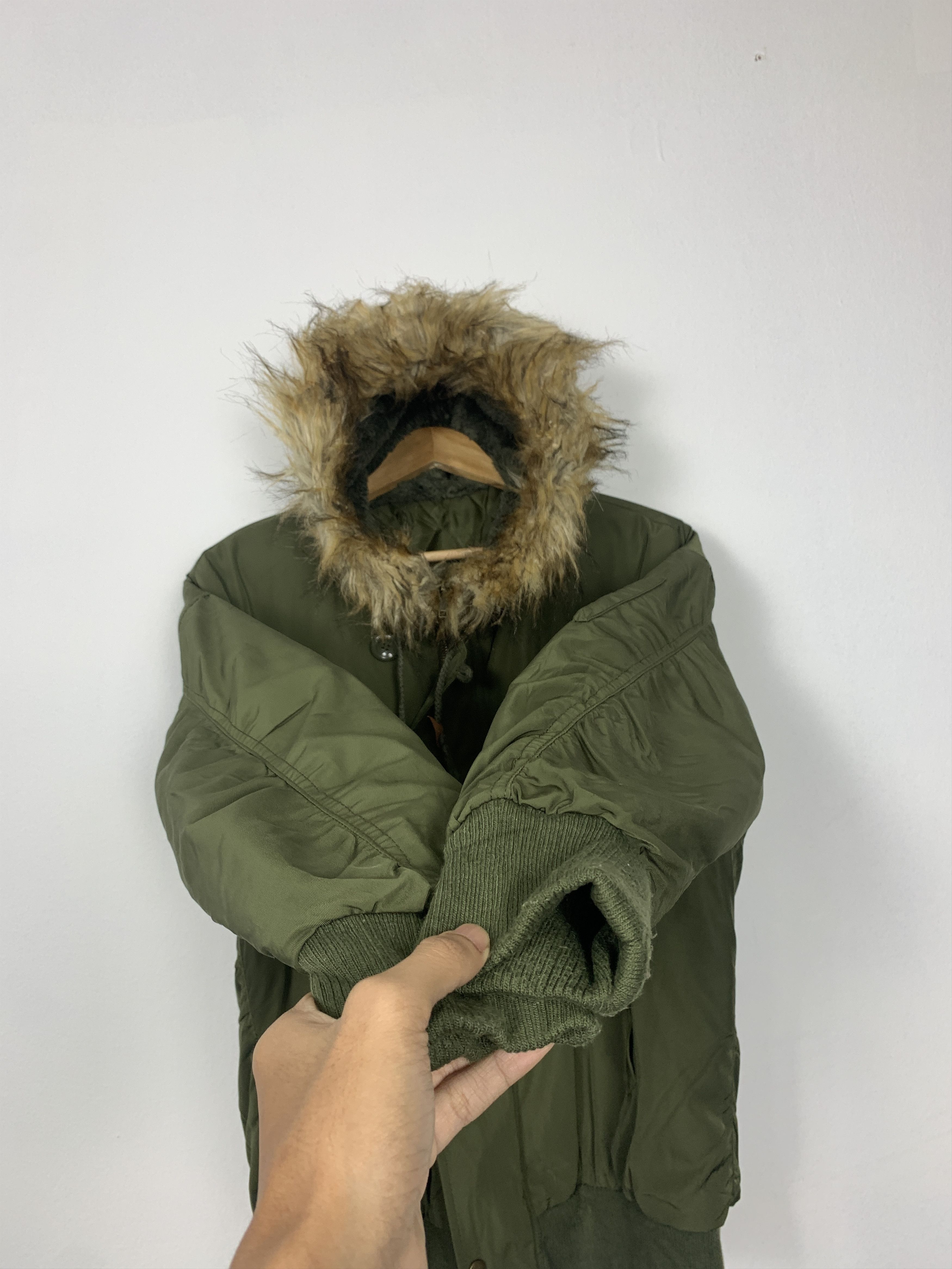 Japanese Brand Vintage Japanese Brand Quilted Lining Hoodie Jacket J1004 Size US M / EU 48-50 / 2 - 6 Thumbnail