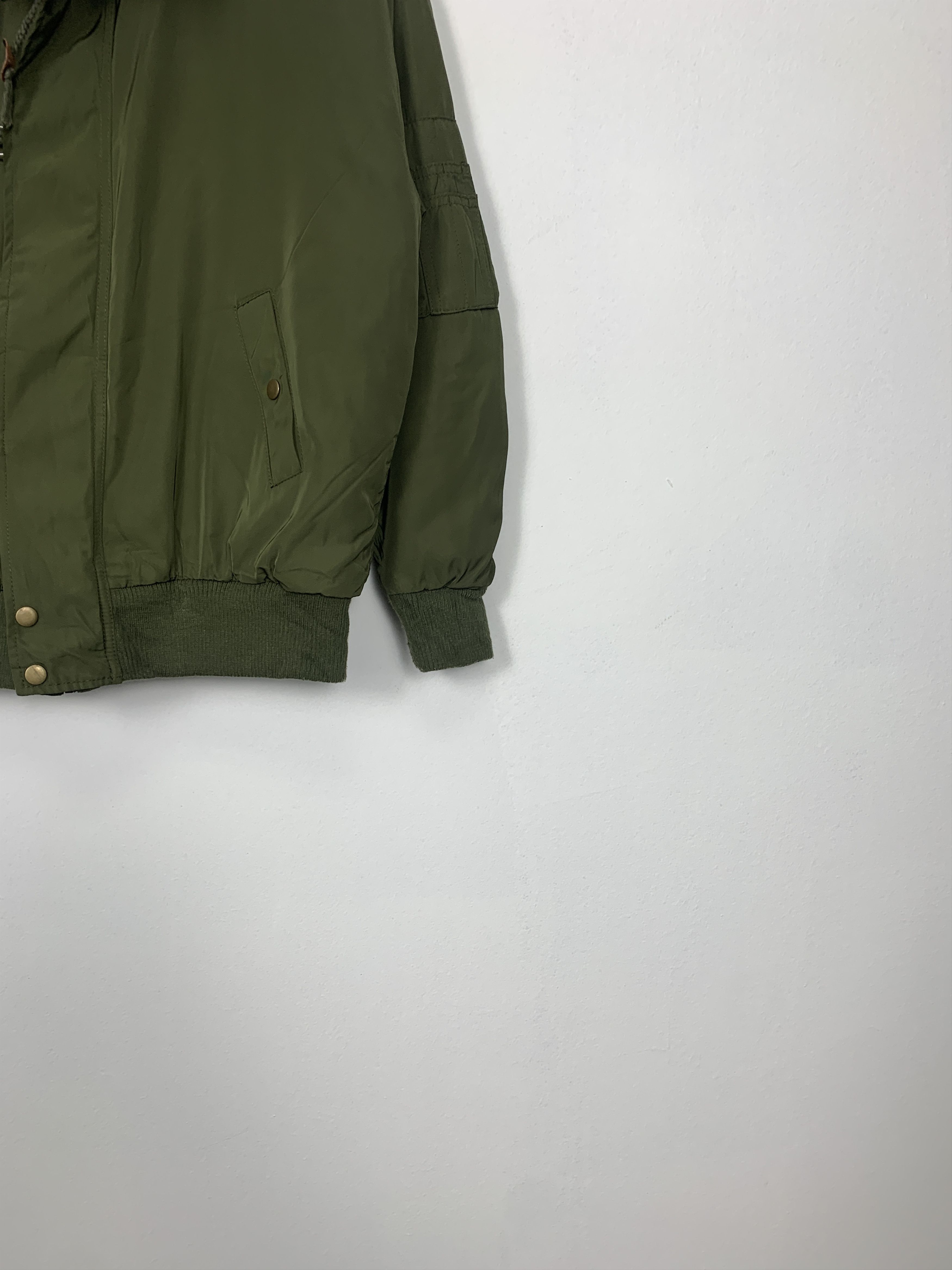 Japanese Brand Vintage Japanese Brand Quilted Lining Hoodie Jacket J1004 Size US M / EU 48-50 / 2 - 5 Thumbnail