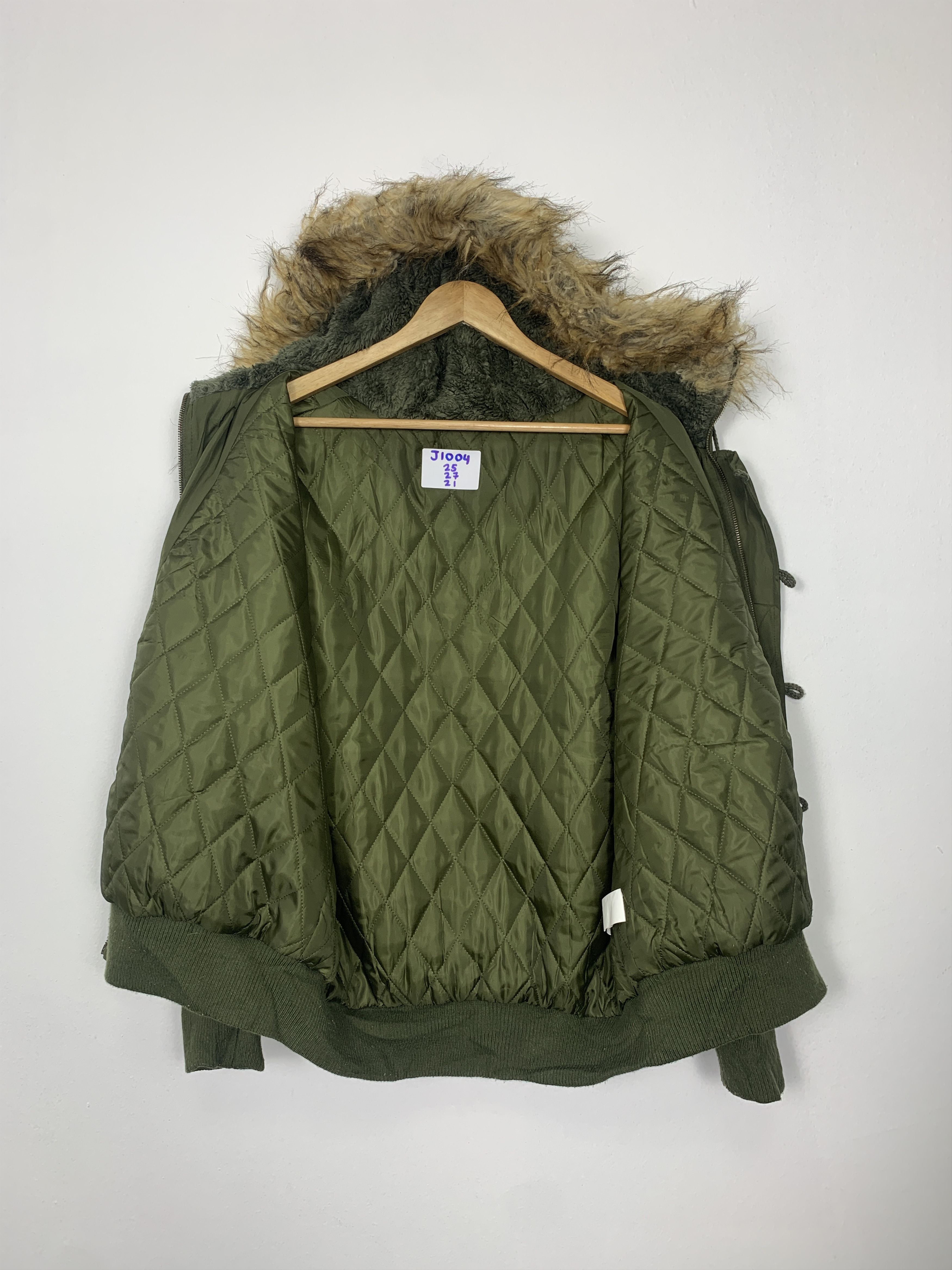 Japanese Brand Vintage Japanese Brand Quilted Lining Hoodie Jacket J1004 Size US M / EU 48-50 / 2 - 7 Thumbnail