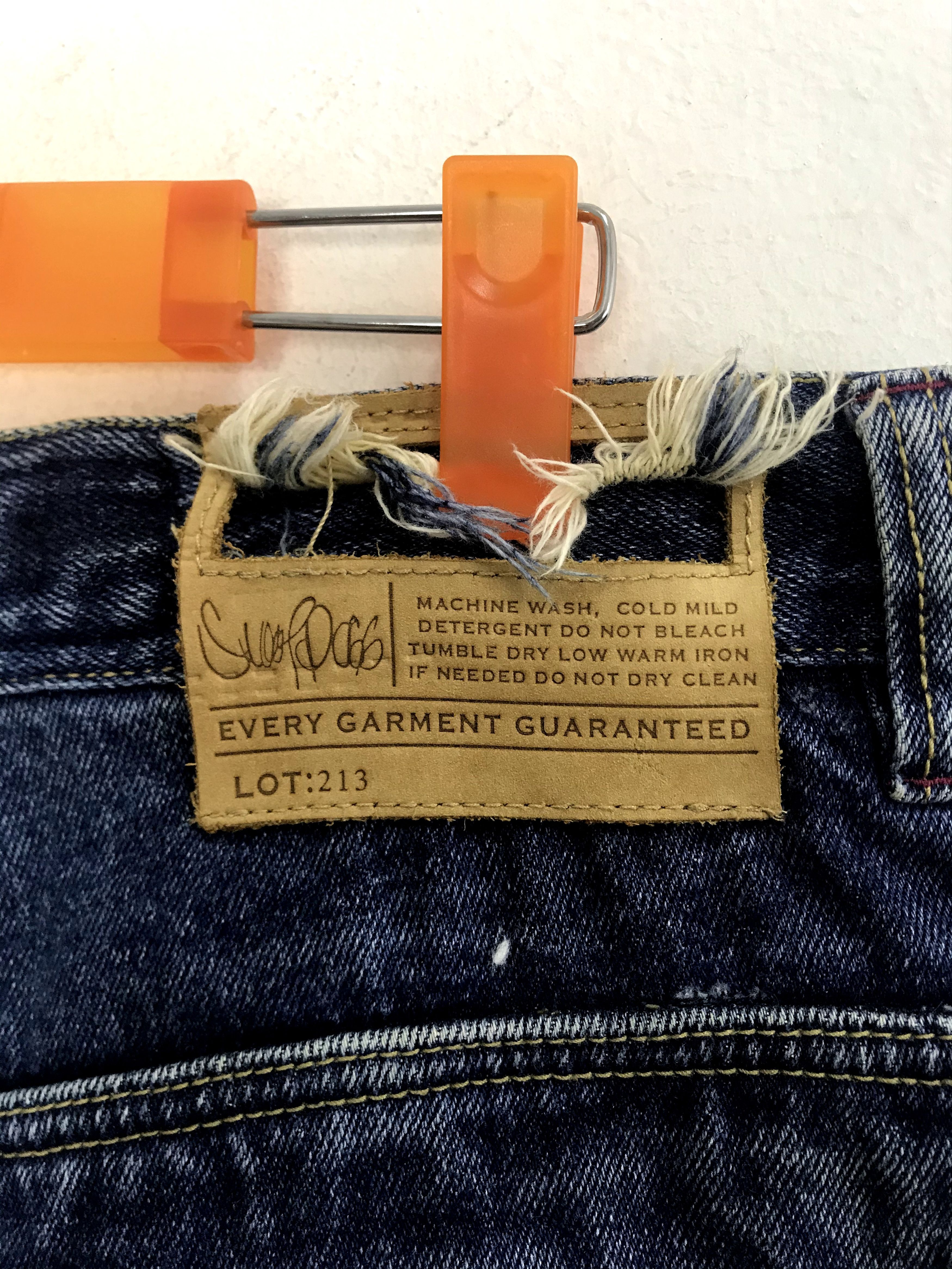 Snoop Dogg Vintage Style Snoop Dogg Brand Embroidery Logo Denim Jeans Size US 33 - 9 Thumbnail
