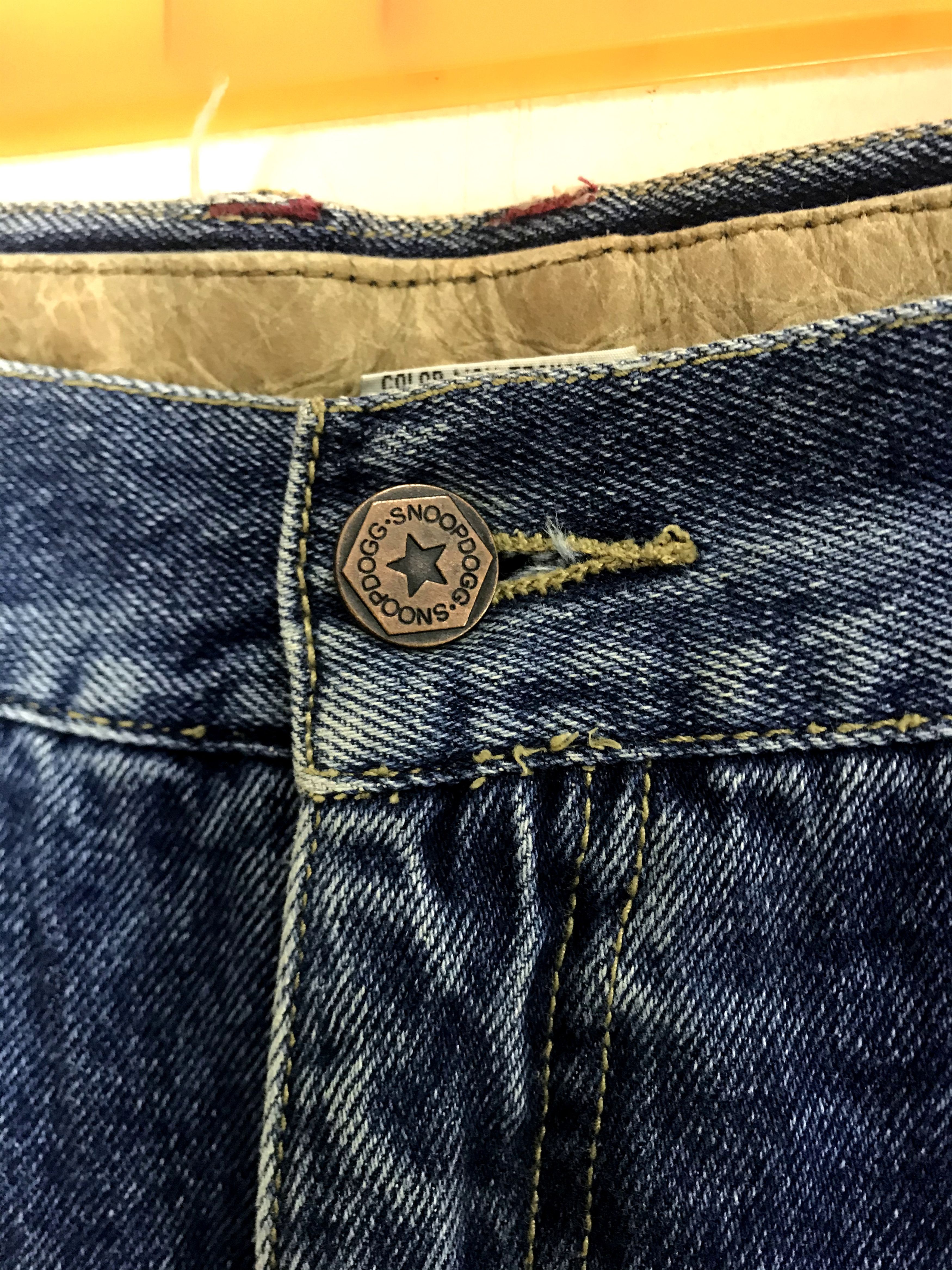 Snoop Dogg Vintage Style Snoop Dogg Brand Embroidery Logo Denim Jeans Size US 33 - 6 Thumbnail