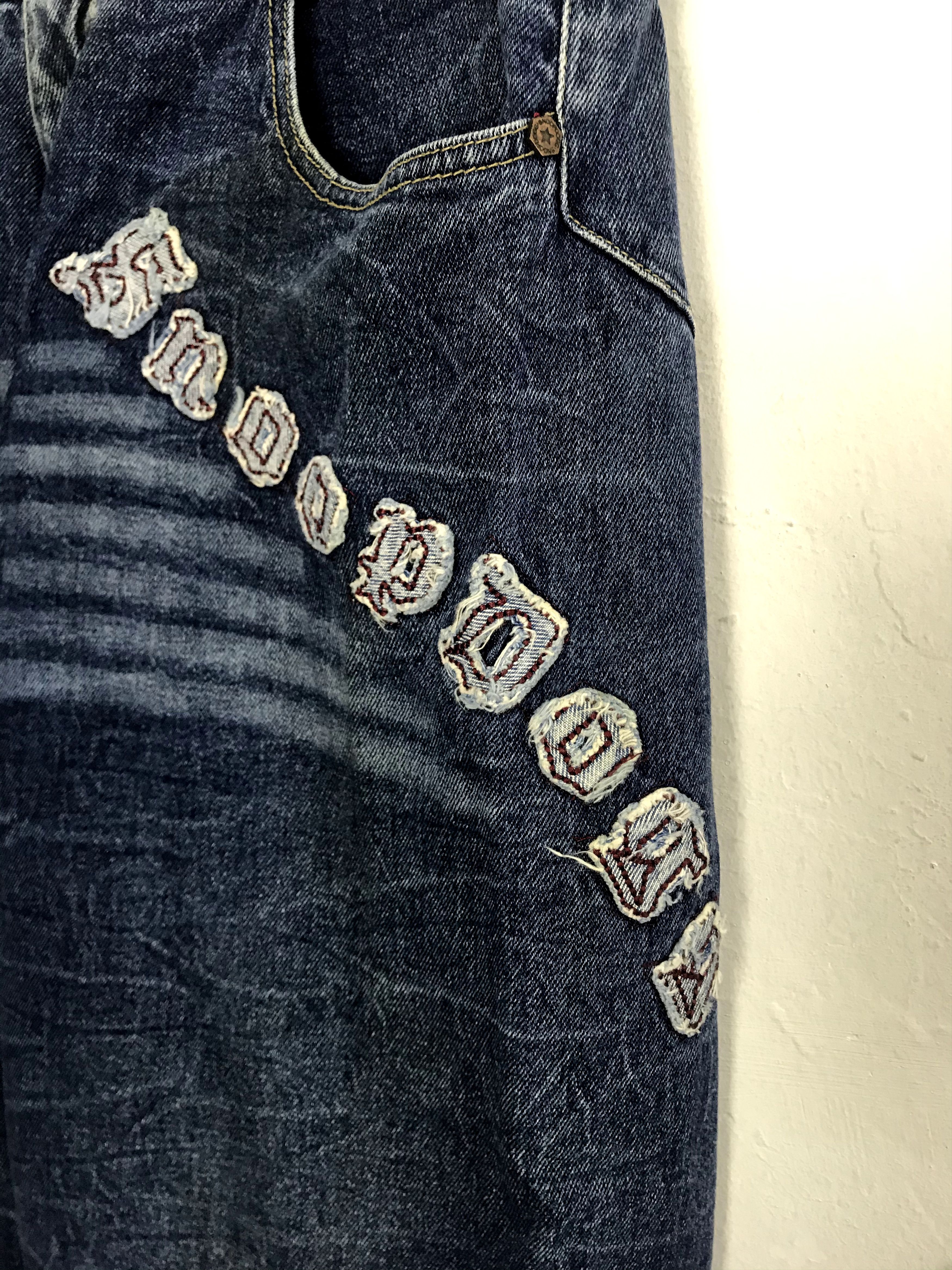 Snoop Dogg Vintage Style Snoop Dogg Brand Embroidery Logo Denim Jeans Size US 33 - 5 Thumbnail