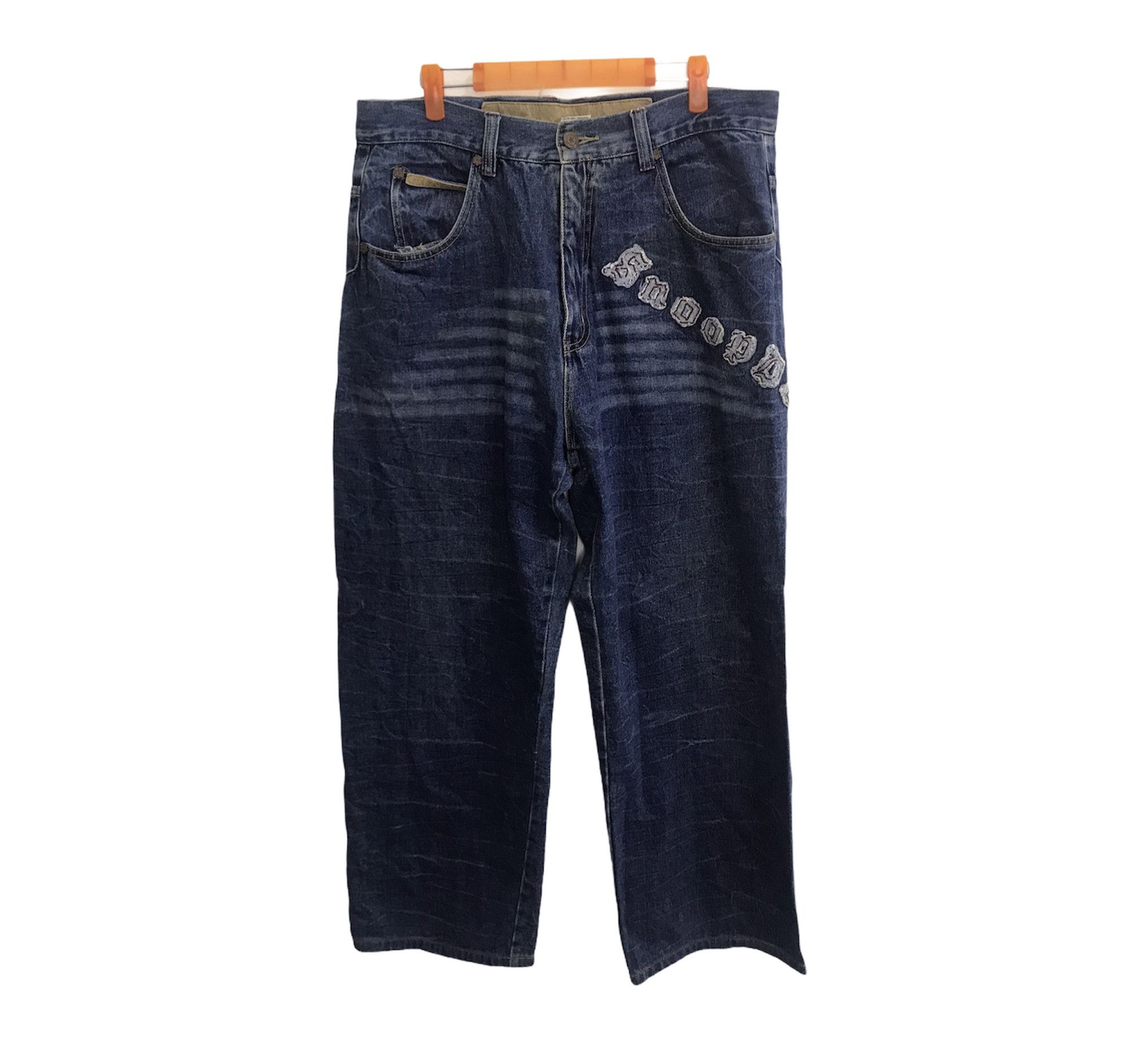 Snoop Dogg Vintage Style Snoop Dogg Brand Embroidery Logo Denim Jeans Size US 33 - 1 Thumbnail