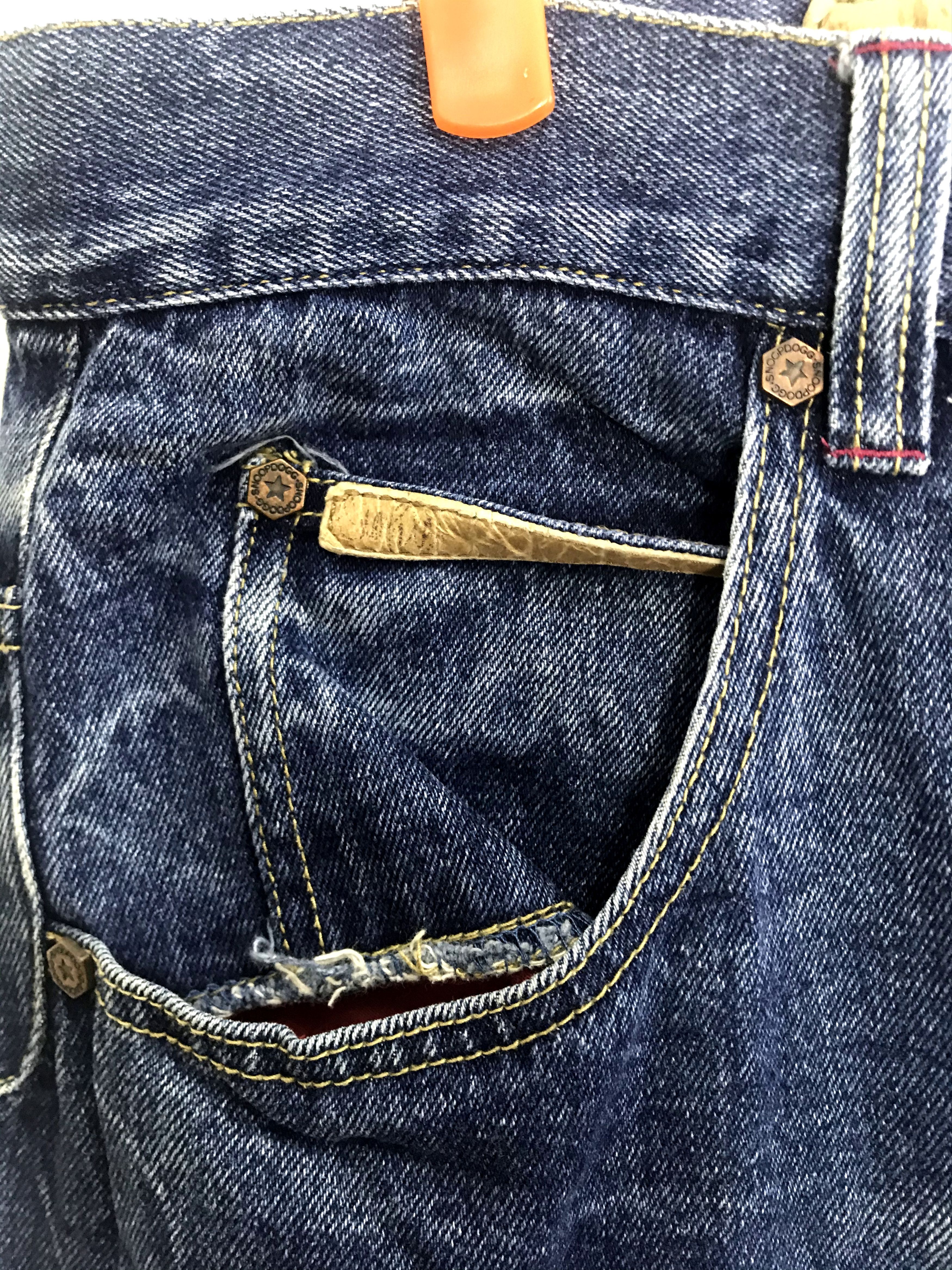 Snoop Dogg Vintage Style Snoop Dogg Brand Embroidery Logo Denim Jeans Size US 33 - 7 Thumbnail