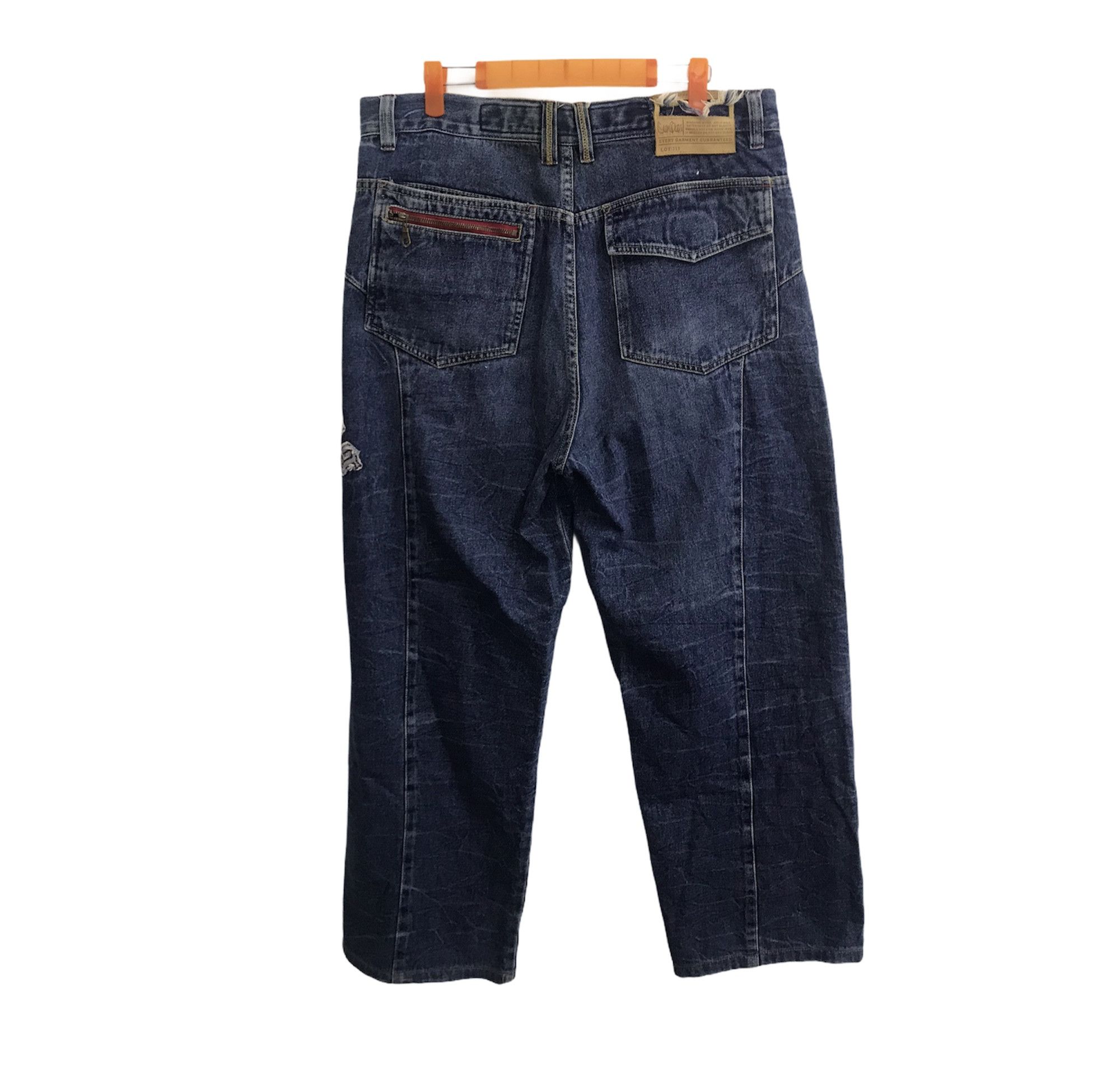 Snoop Dogg Vintage Style Snoop Dogg Brand Embroidery Logo Denim Jeans Size US 33 - 2 Thumbnail
