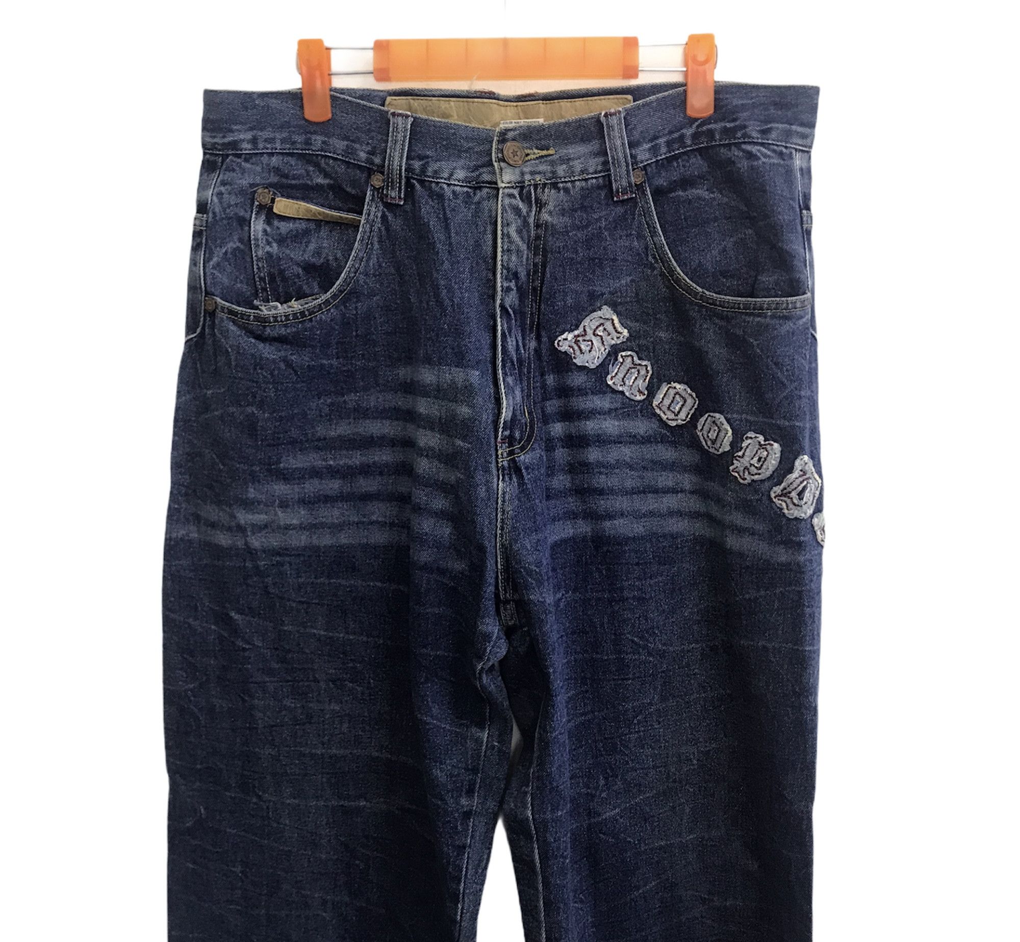 Snoop Dogg Vintage Style Snoop Dogg Brand Embroidery Logo Denim Jeans Size US 33 - 3 Thumbnail