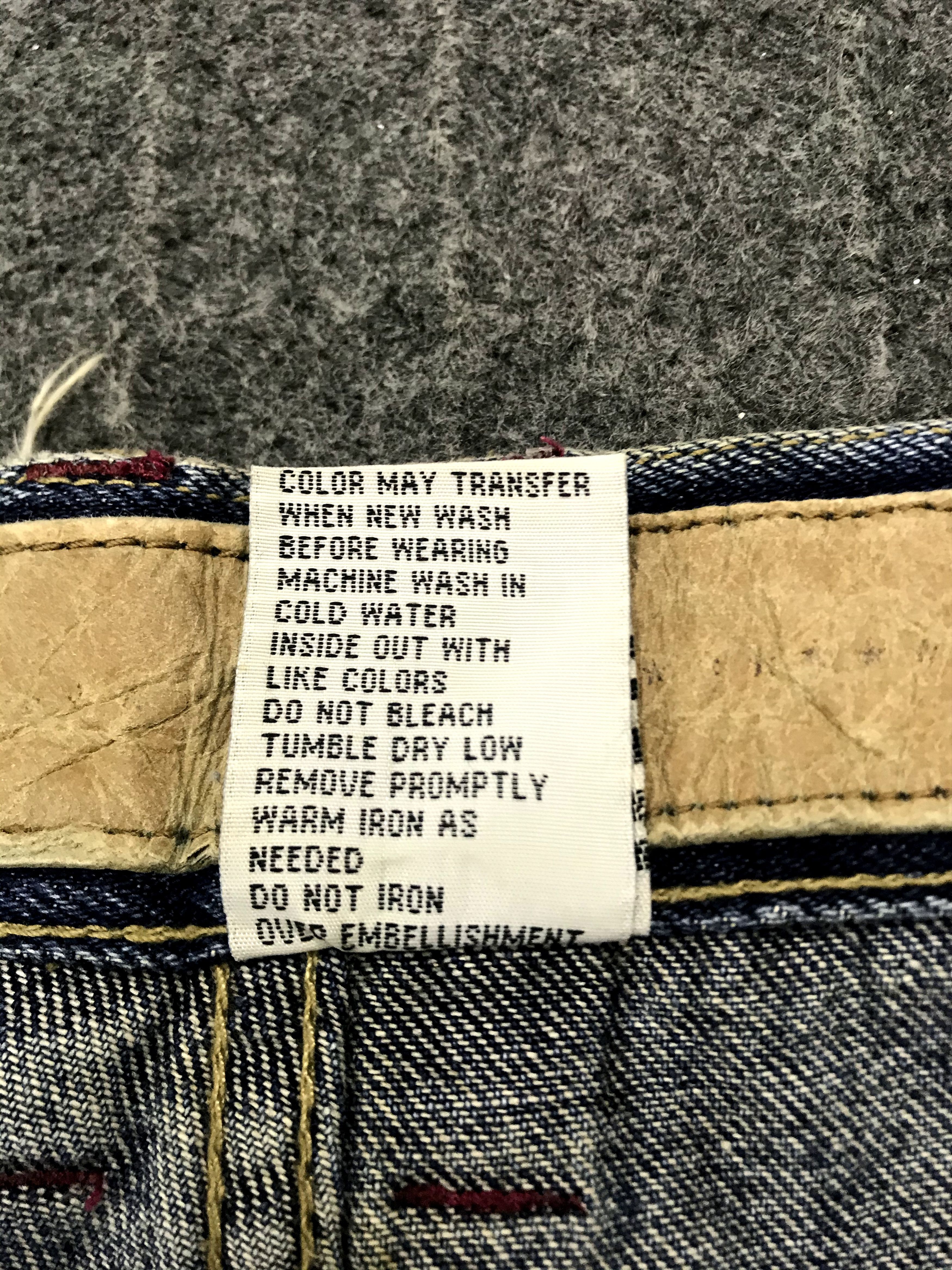 Snoop Dogg Vintage Style Snoop Dogg Brand Embroidery Logo Denim Jeans Size US 33 - 11 Thumbnail