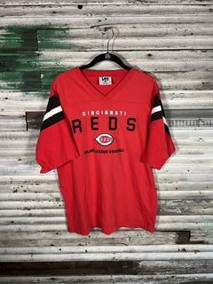 CINCINNATI REDS VINTAGE 2000s Y2K MAJESTIC MLB BASEBALL JERSEY ADULT XL