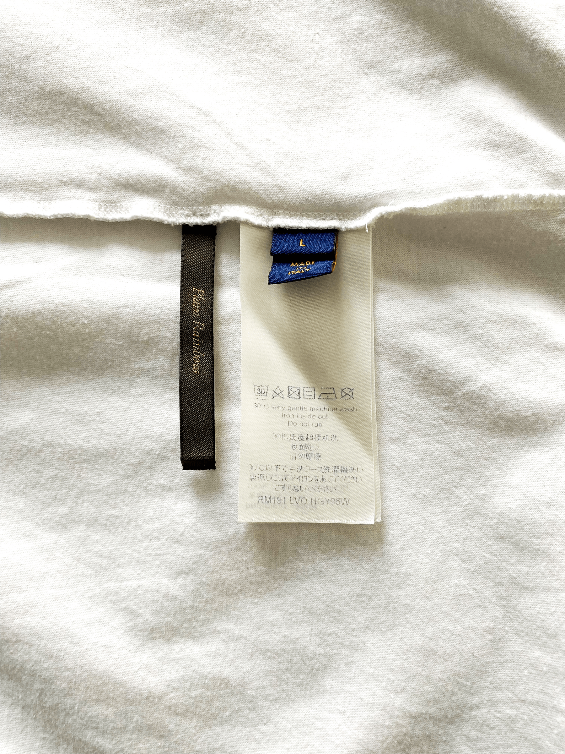 Louis Vuitton Louis Vuitton White Kansas Winds Graphic Tee Size US L / EU 52-54 / 3 - 5 Thumbnail