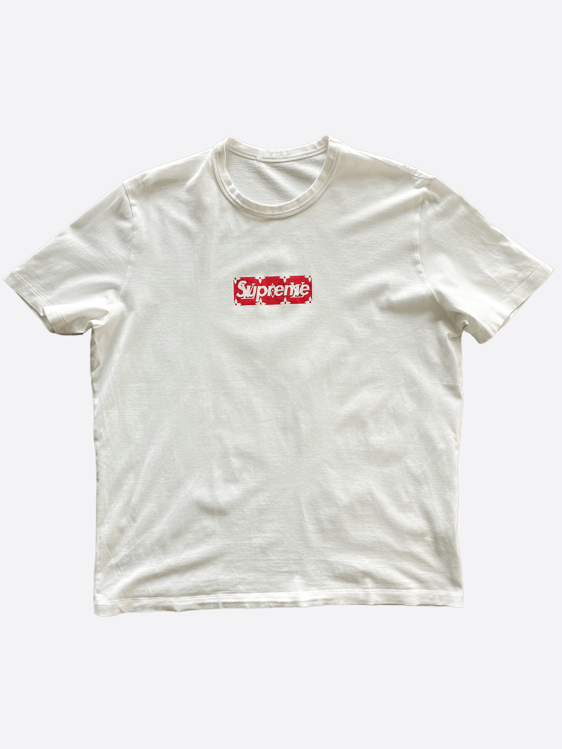 LOUIS VUITTON SUPREME SHIRT $90 SIZES LRG-3XL