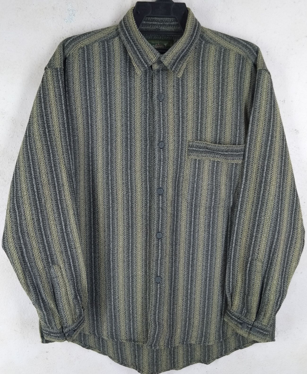 Flannel × Free Country × Japanese Brand Outwear GAINS BOROU Country Long Sleeve Flannel Shirt Size US M / EU 48-50 / 2 - 1 Thumbnail