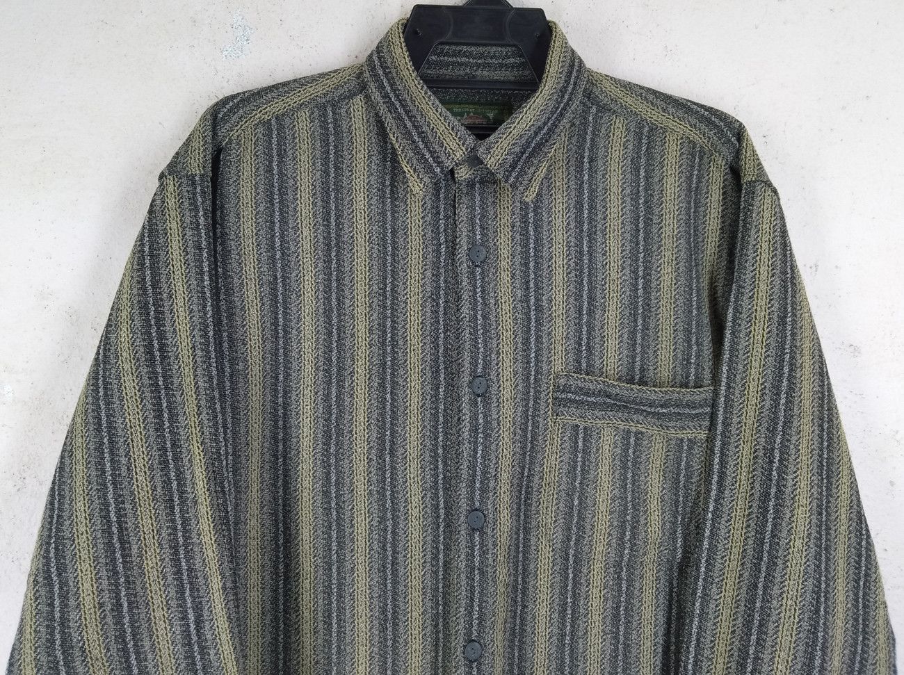 Flannel × Free Country × Japanese Brand Outwear GAINS BOROU Country Long Sleeve Flannel Shirt Size US M / EU 48-50 / 2 - 2 Thumbnail