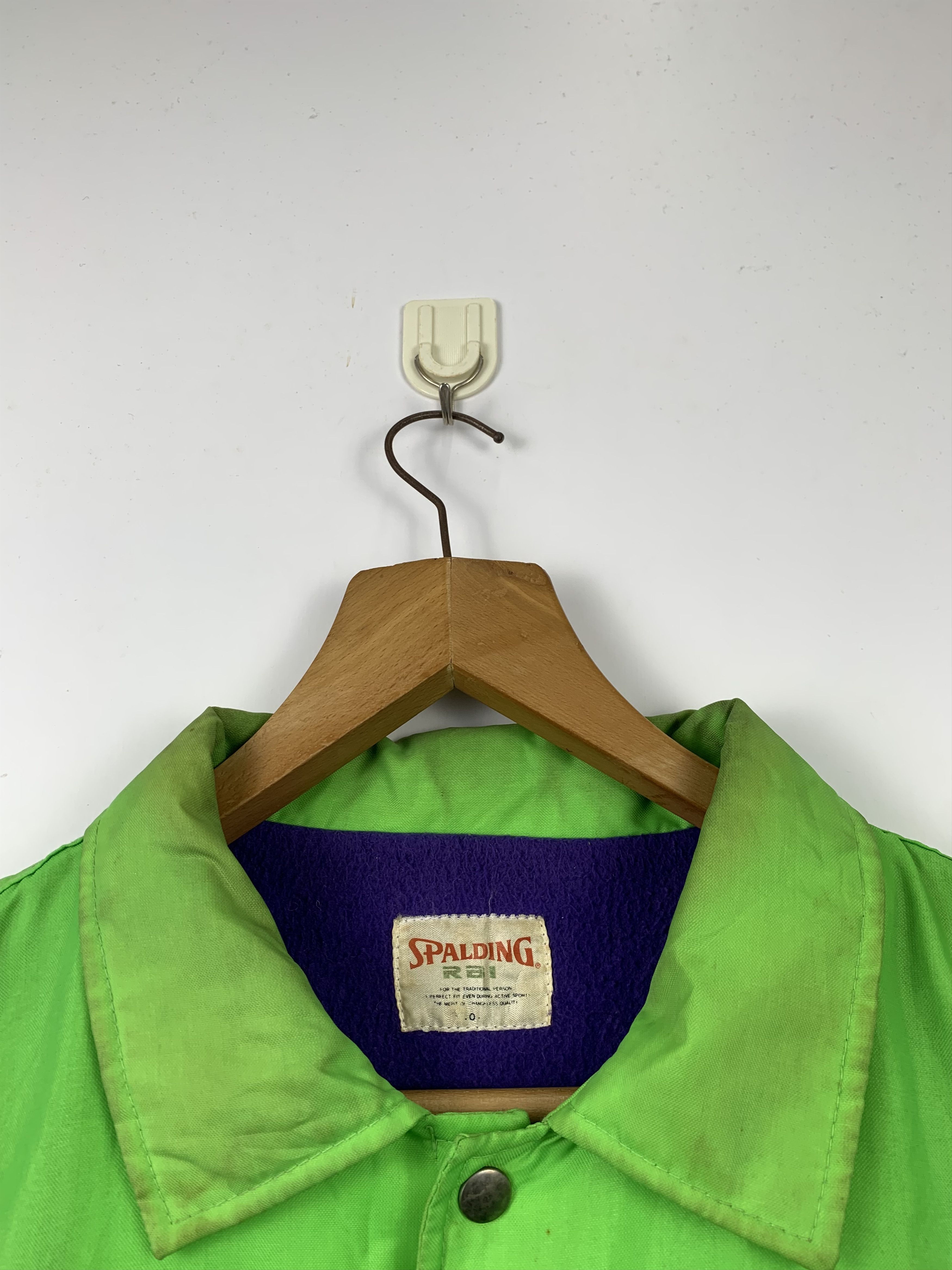 Spalding Vintage SPALDING Distressed Jacket Fleece Lining J0324 Size US L / EU 52-54 / 3 - 6 Thumbnail