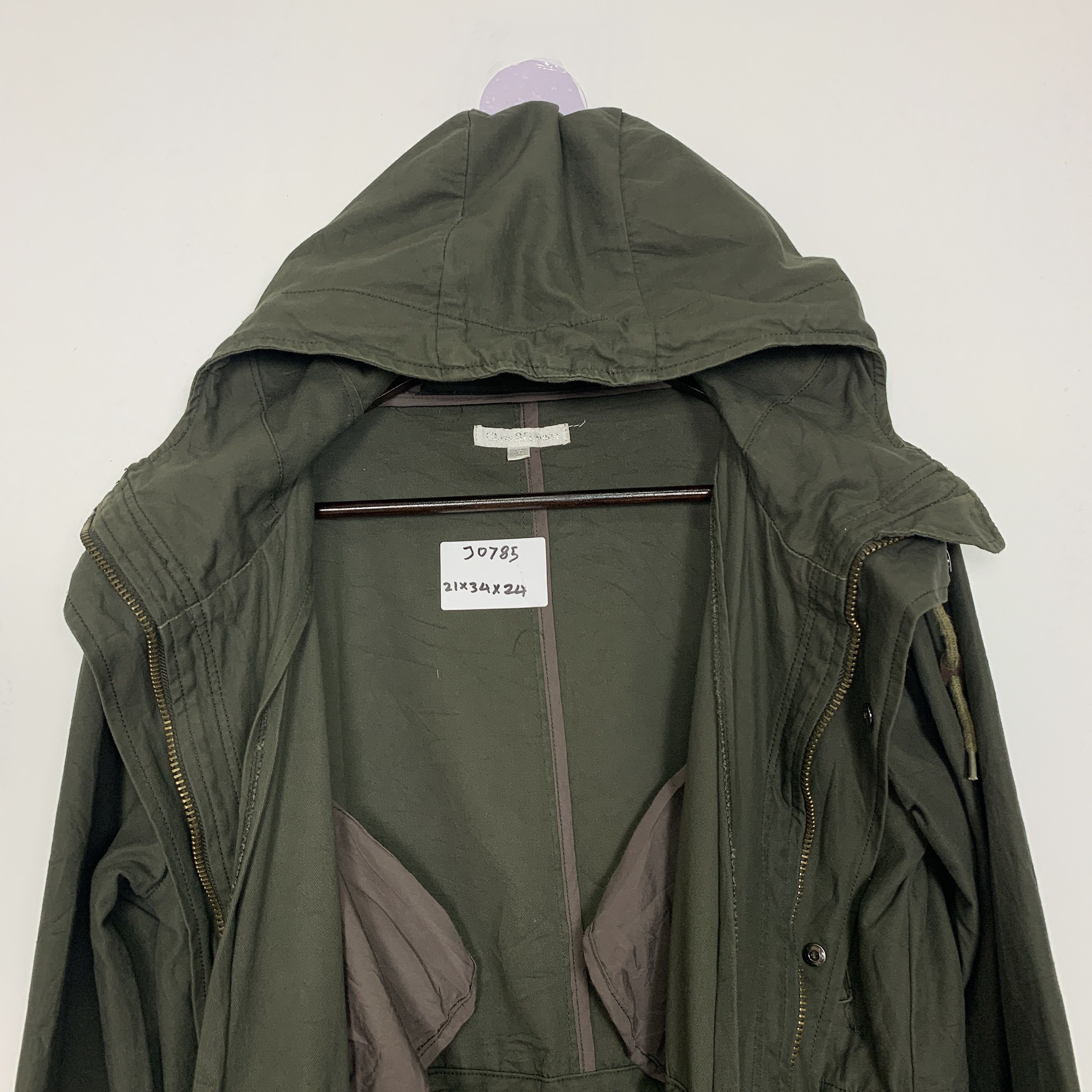 Japanese Brand Vintage JAPANESE BRAND Fishtail Parkas Cotton Fabric J0785 Size US S / EU 44-46 / 1 - 14 Thumbnail