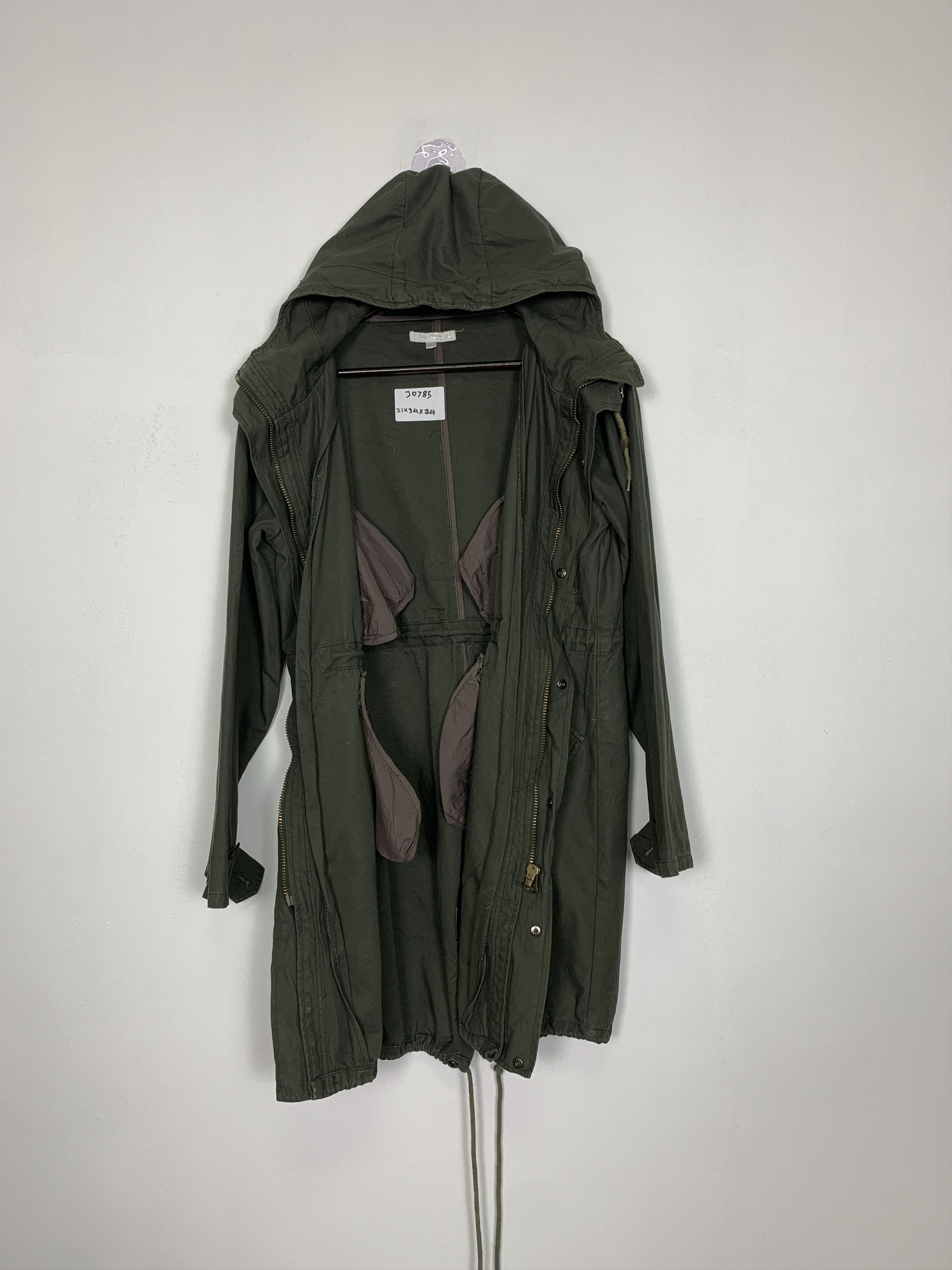 Japanese Brand Vintage JAPANESE BRAND Fishtail Parkas Cotton Fabric J0785 Size US S / EU 44-46 / 1 - 13 Thumbnail