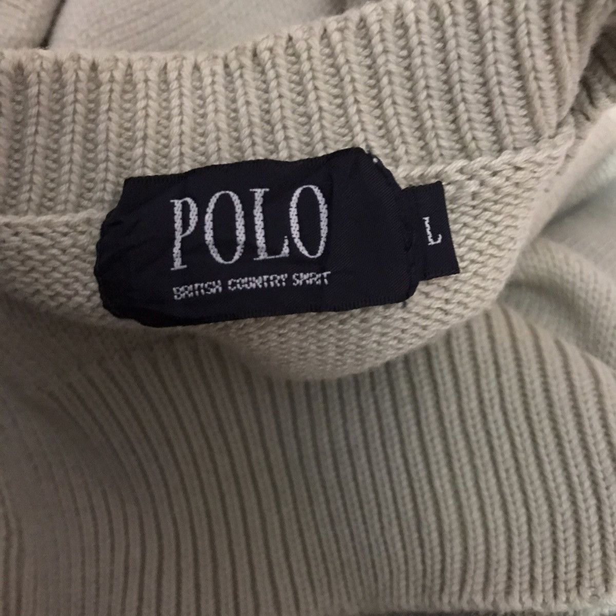 Vintage Vintage Polo British Country Spirit Knitwear Sweatshirt Size US L / EU 52-54 / 3 - 6 Thumbnail