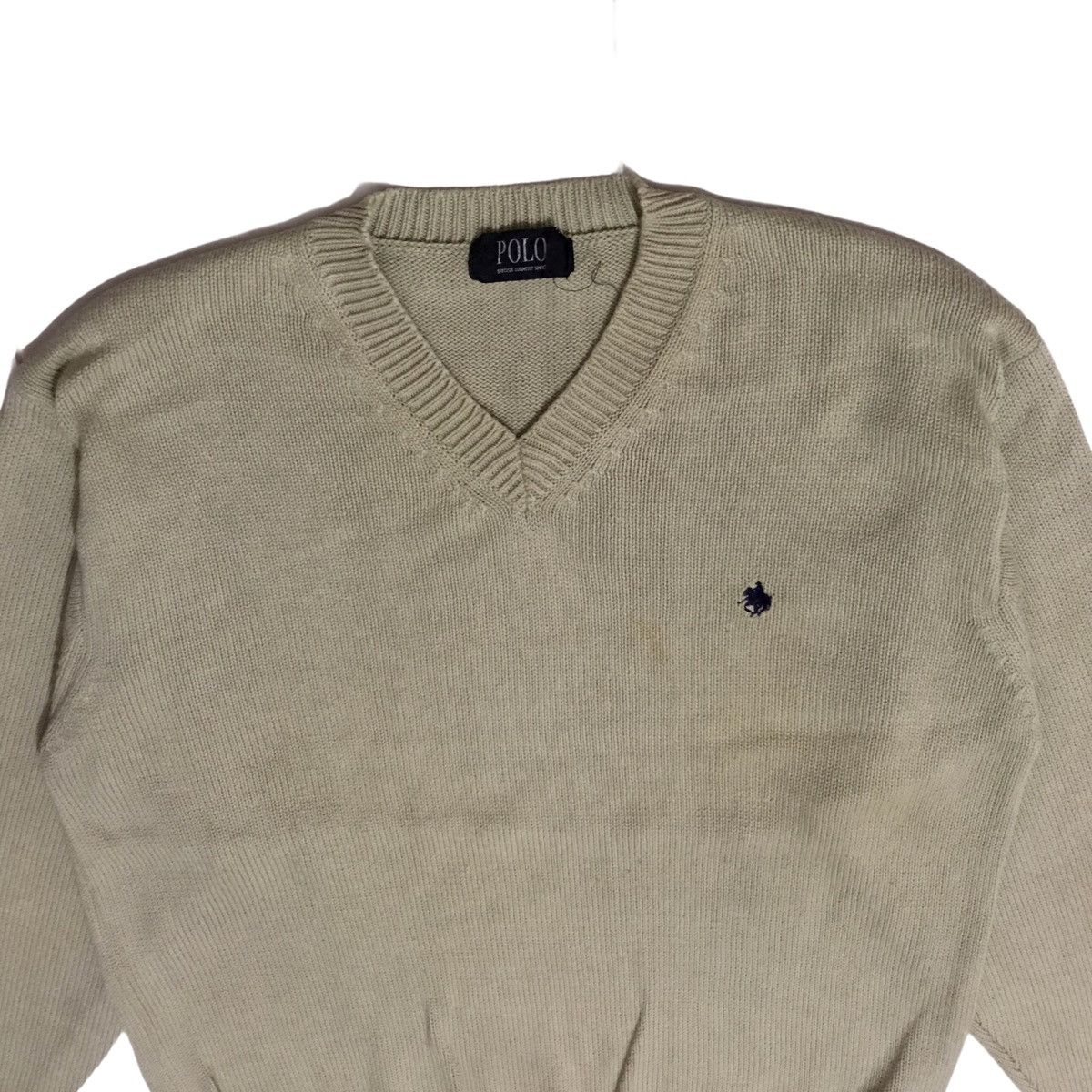 Vintage Vintage Polo British Country Spirit Knitwear Sweatshirt Size US L / EU 52-54 / 3 - 2 Thumbnail