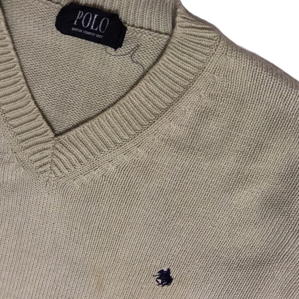 Vintage Vintage Polo British Country Spirit Knitwear Sweatshirt Size US L / EU 52-54 / 3 - 3 Thumbnail